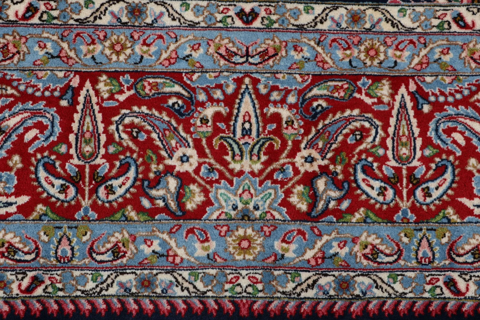 Kerman Persian Rug — hand-knotted, 275 × 360 cm, Wool