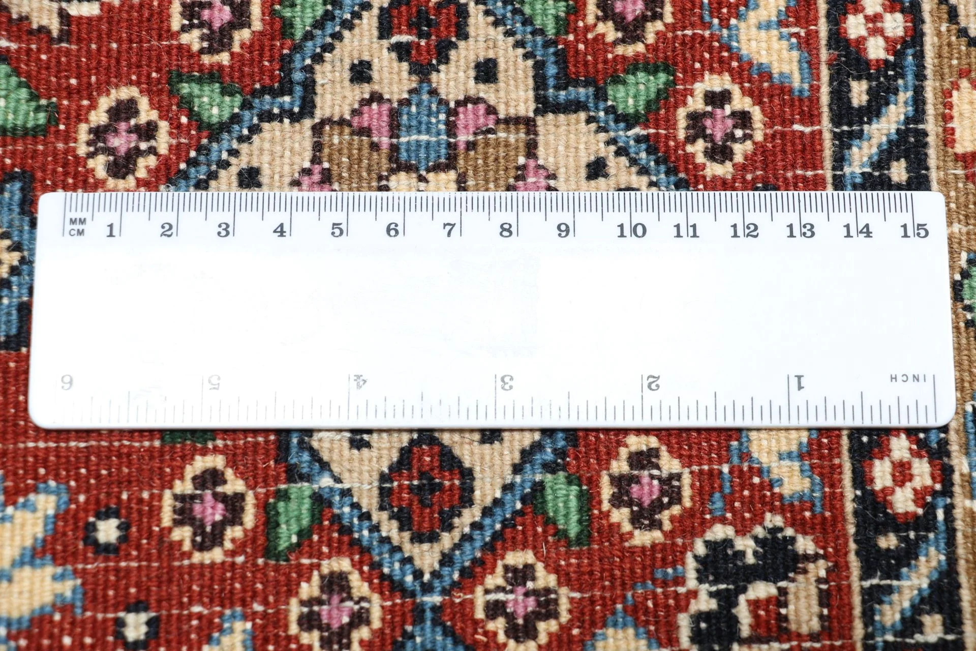 Moud Persian Rug 253 × 300 cm, Wool, hand-knotted