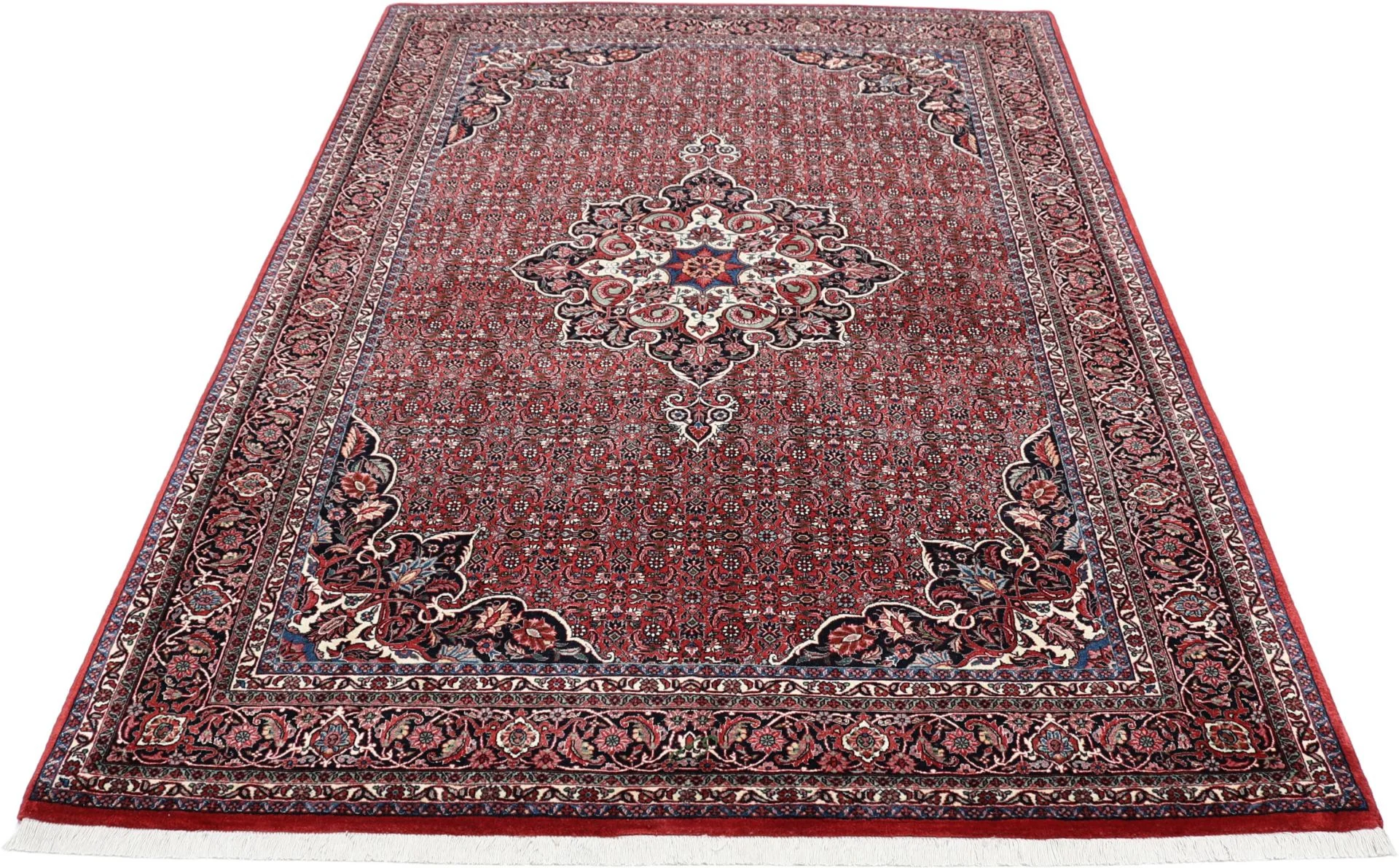 perserteppich-bidjar-169-x-243-cm-schurwolle-seide-handgeknupft-3 Bijar Persian Rug 169 × 243 cm, Wool & Silk, hand-knotted