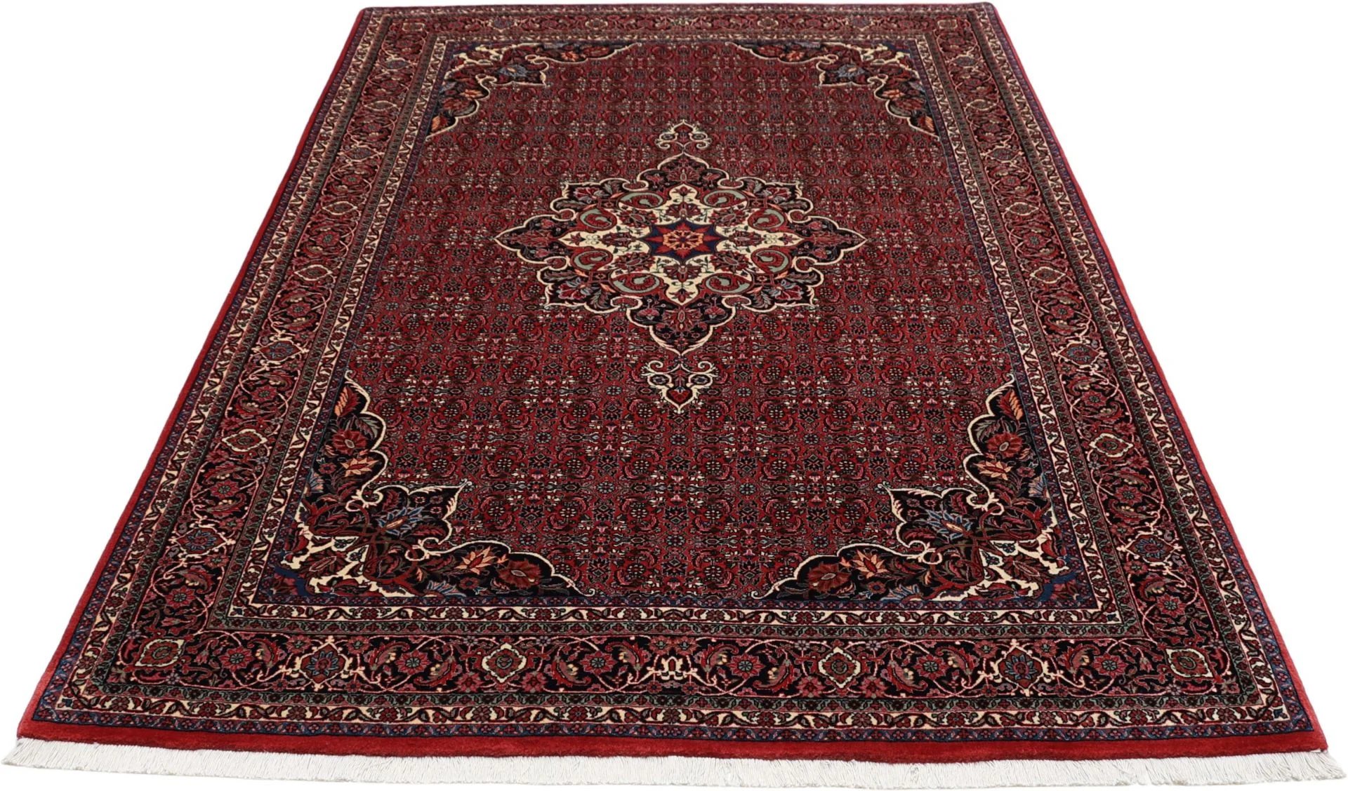 perserteppich-bidjar-169-x-243-cm-schurwolle-seide-handgeknupft-13 Bijar Persian Rug 169 × 243 cm, Wool & Silk, hand-knotted