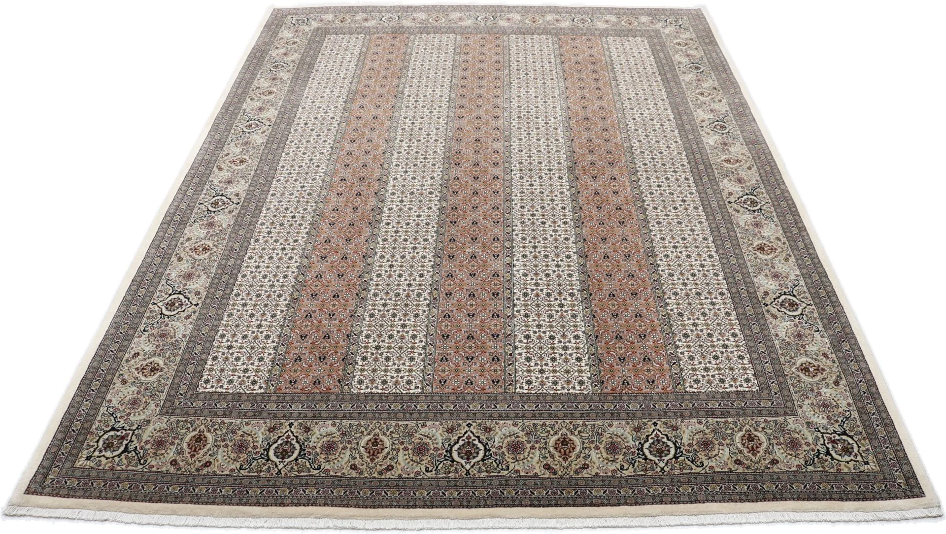 perserteppich-tabriz-202-x-265-cm-schurwolle-seide-handgeknupft-8 Tabriz Persian Rug 202 × 265 cm, Wool & Silk, hand-knotted