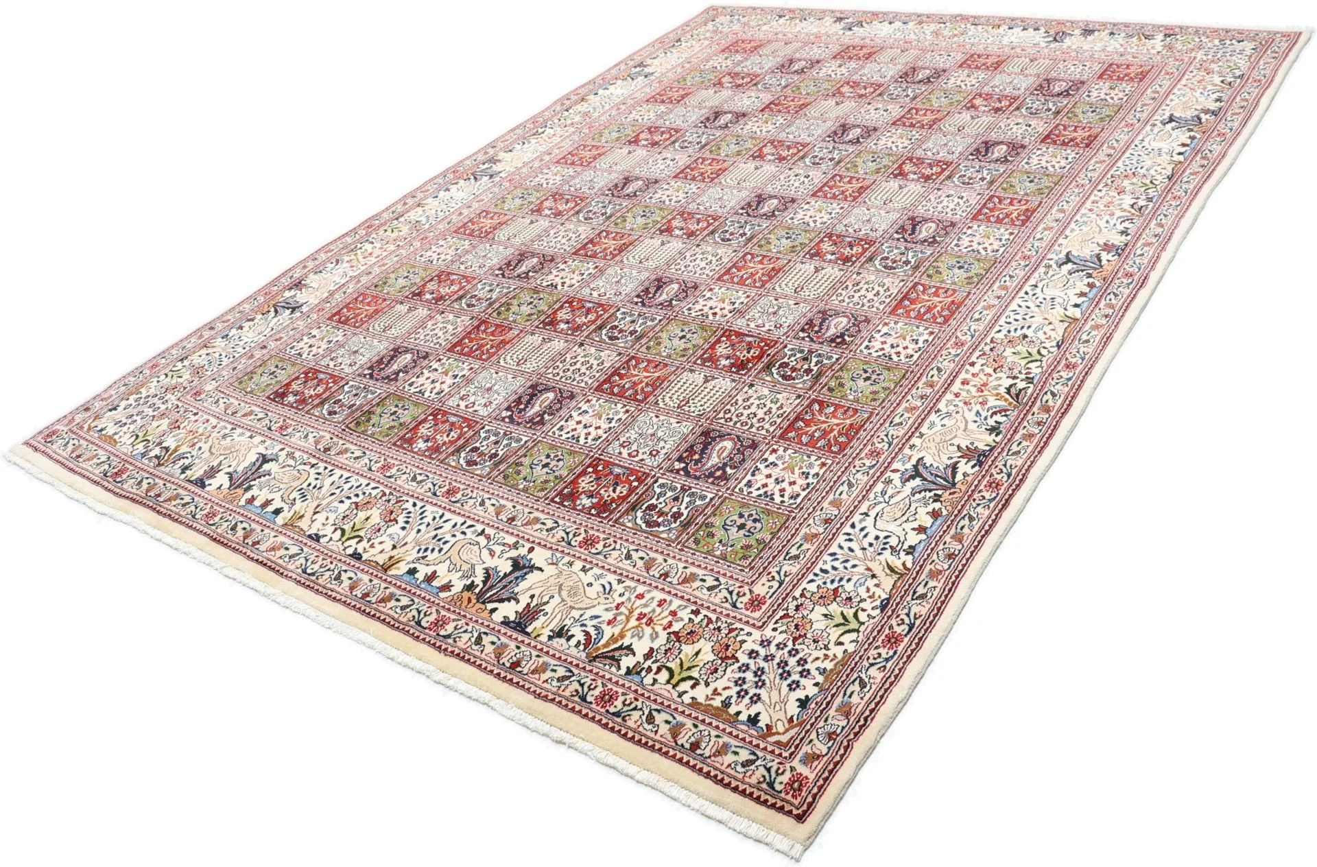 Moud Persian Rug 242 × 350 cm, Wool, hand-knotted