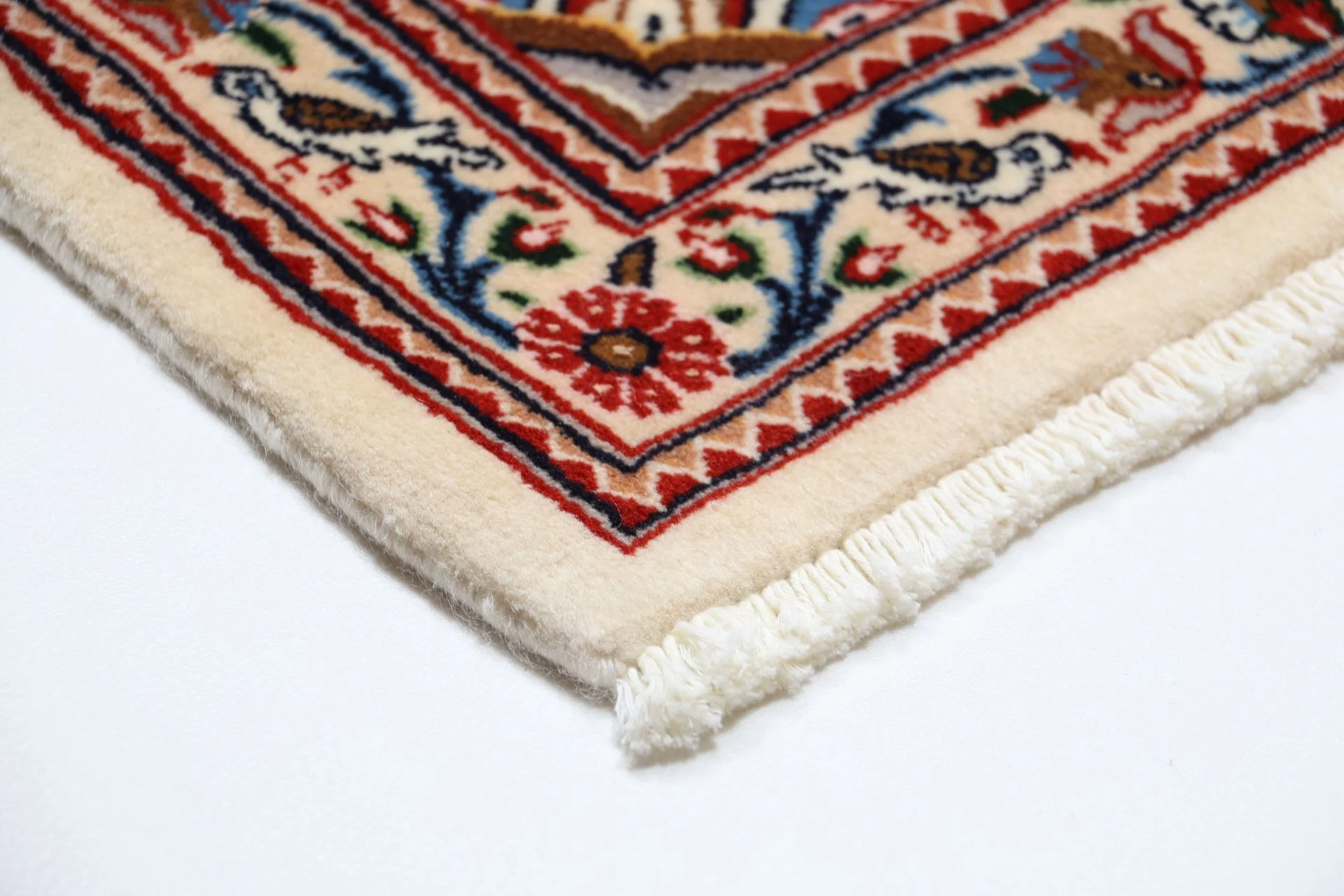 Moud Persian Rug 242 × 350 cm, Wool, hand-knotted
