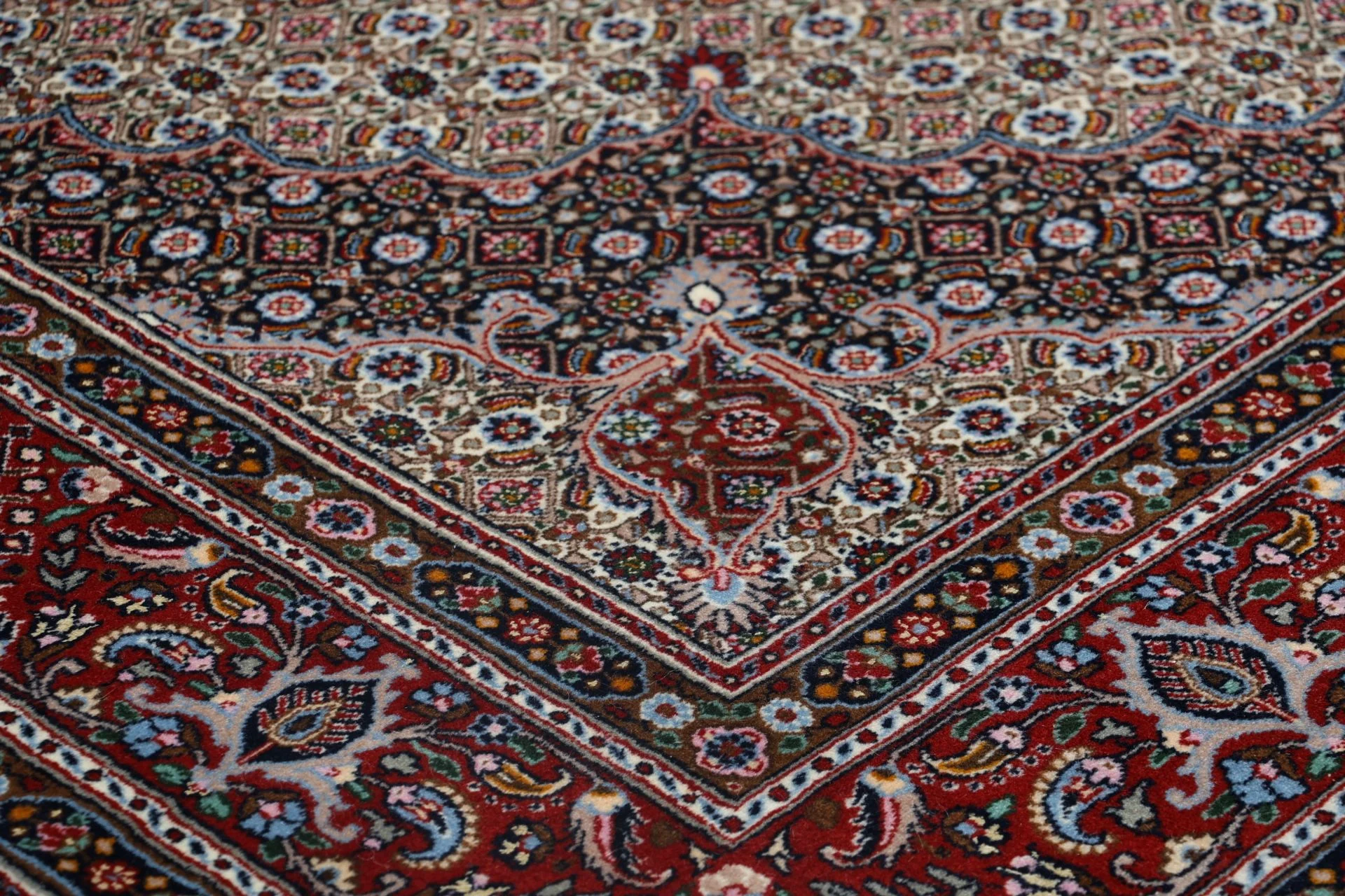 perserteppich-moud-197-x-300-cm-schurwolle-seide-handgeknupft-14 Moud Persian Rug 197 × 300 cm, Wool & Silk, hand-knotted