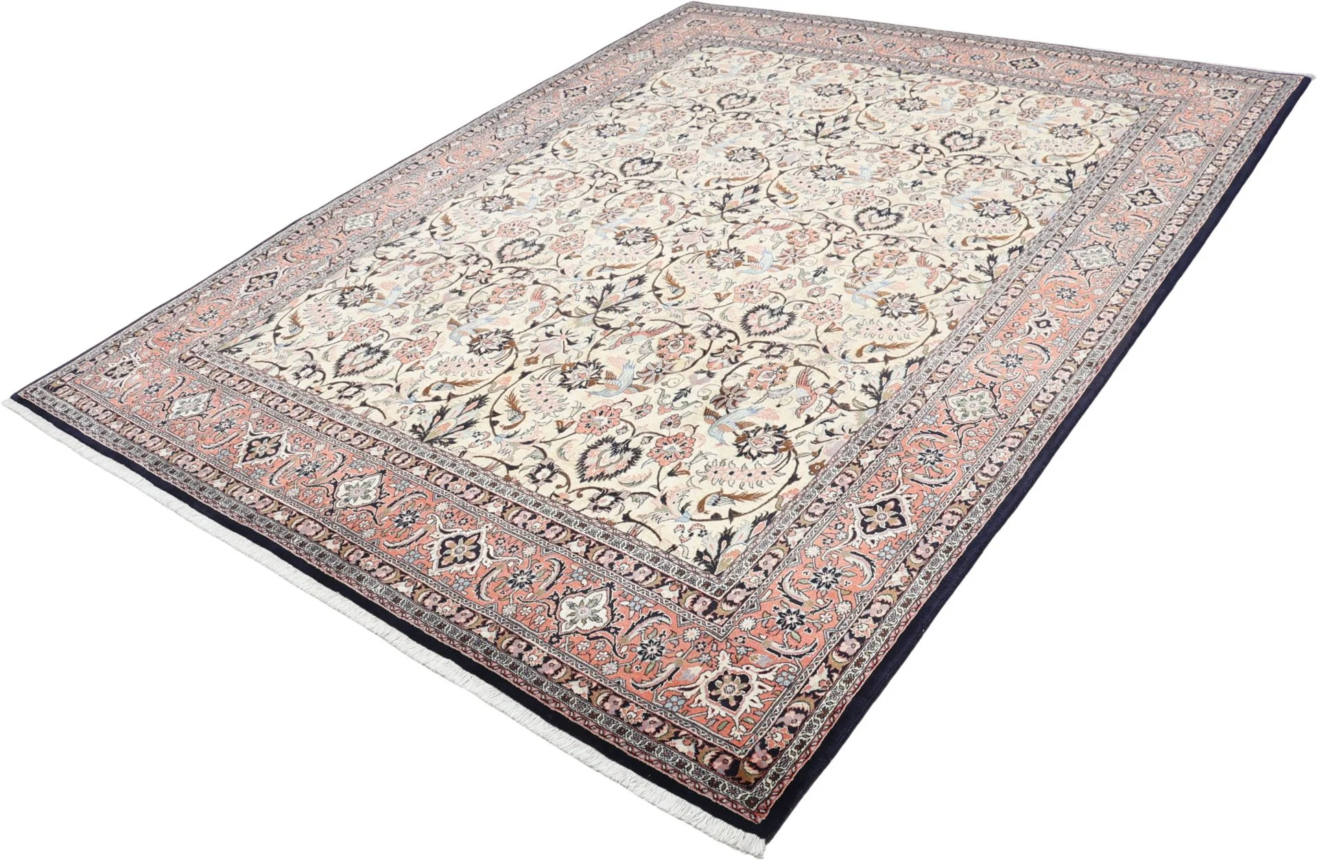 Hand-Knotted Wool Bijar Persian Rug, 250 × 320 cm