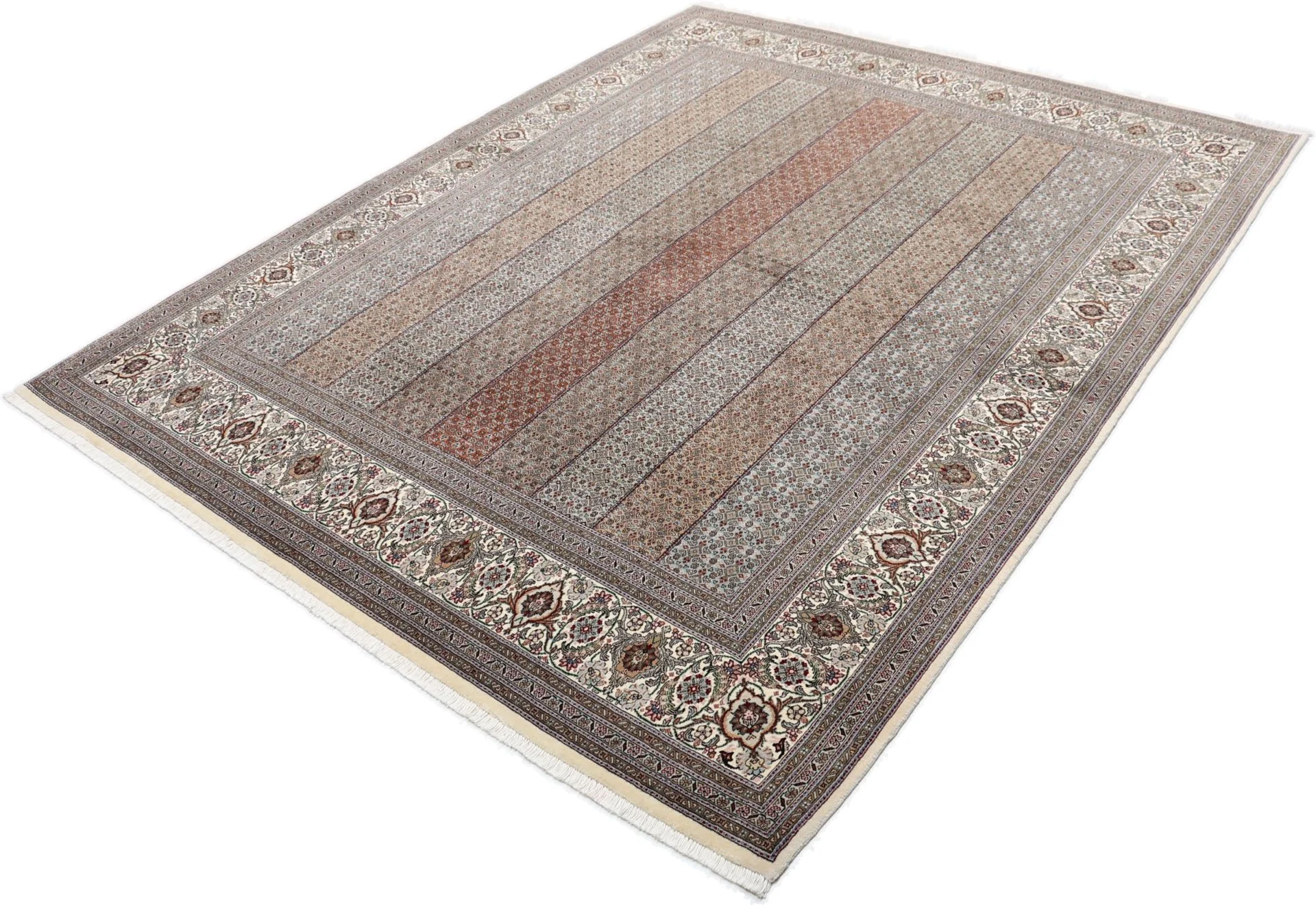 perserteppich-tabriz-210-x-255-cm-schurwolle-seide-handgeknupft-2 Hand-Knotted Wool & Silk Tabriz Persian Rug, 210 × 255 cm