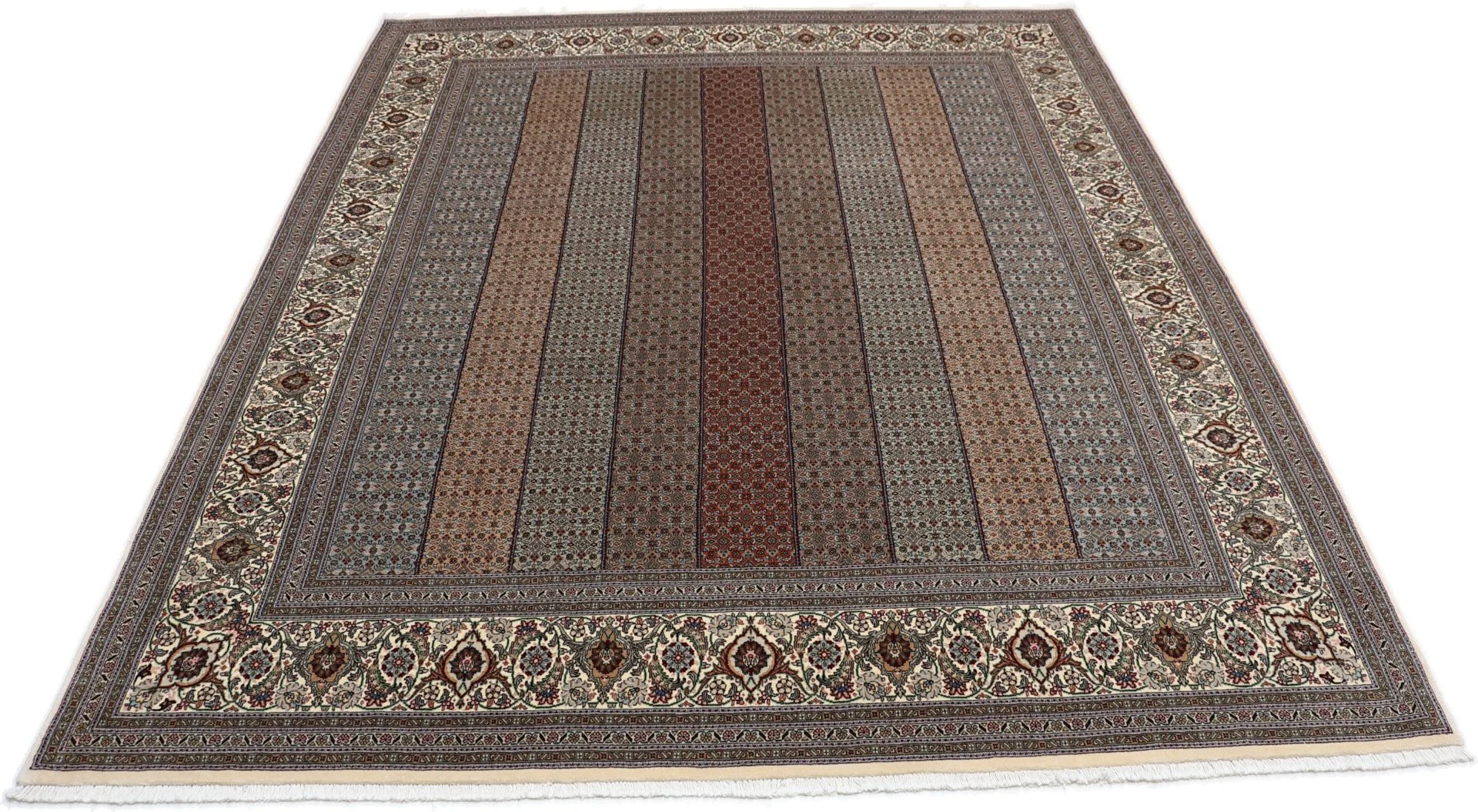 perserteppich-tabriz-210-x-255-cm-schurwolle-seide-handgeknupft-7 Hand-Knotted Wool & Silk Tabriz Persian Rug, 210 × 255 cm