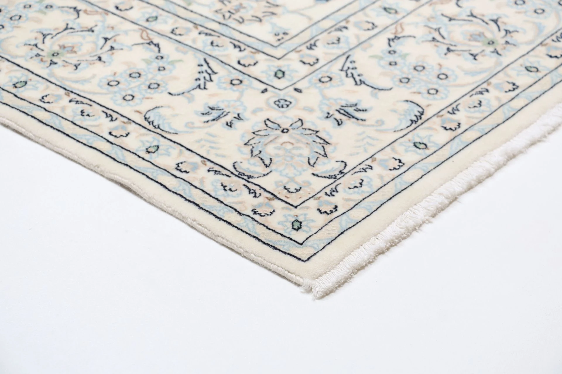 perserteppich-nain-200-x-295-cm-schurwolle-seide-handgeknupft-5 Nain Persian Rug 200 × 295 cm, Wool & Silk, hand-knotted