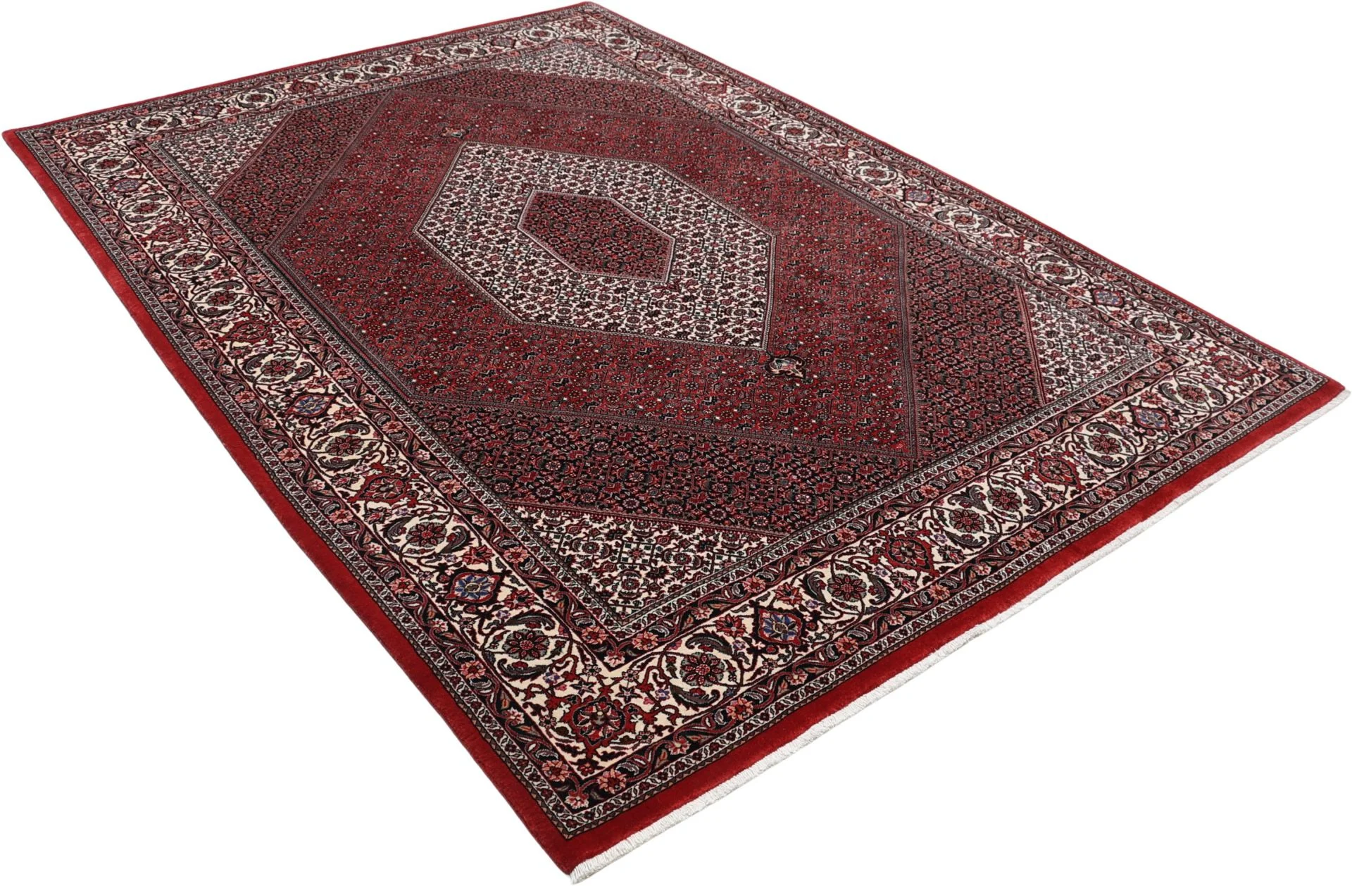 perserteppich-bidjar-203-x-280-cm-schurwolle-seide-handgeknupft-10 Bijar Persian Rug 203 × 280 cm, Wool & Silk, hand-knotted