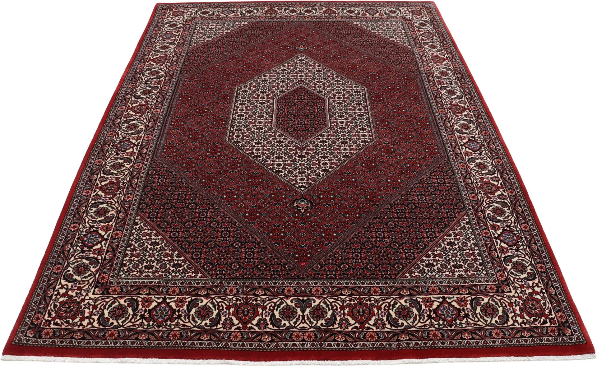 perserteppich-bidjar-203-x-280-cm-schurwolle-seide-handgeknupft-15 Bijar Persian Rug 203 × 280 cm, Wool & Silk, hand-knotted