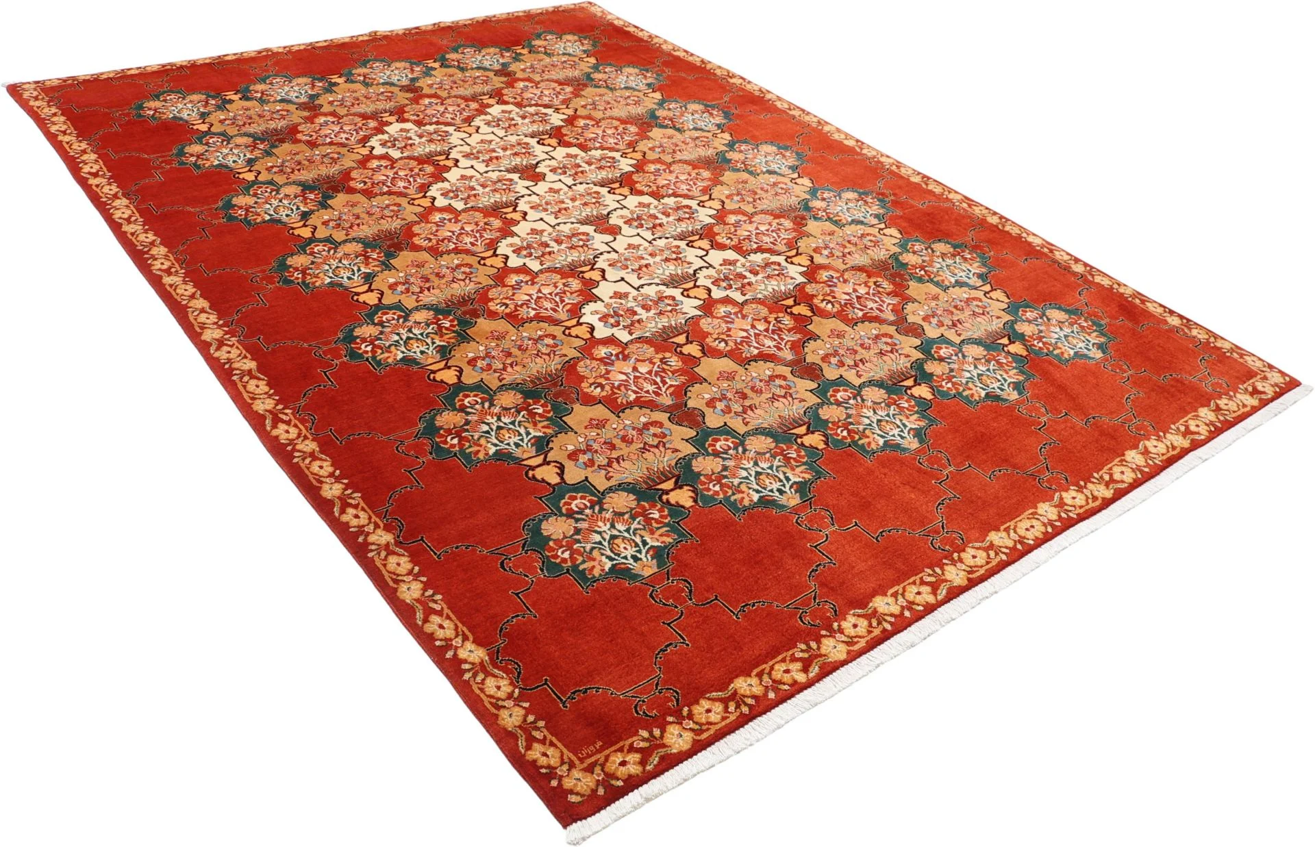 perserteppich-bachtiar-220-x-308-cm-schurwolle-handgeknupft-5 Bakhtiari Persian Rug 220 × 308 cm, Wool, hand-knotted