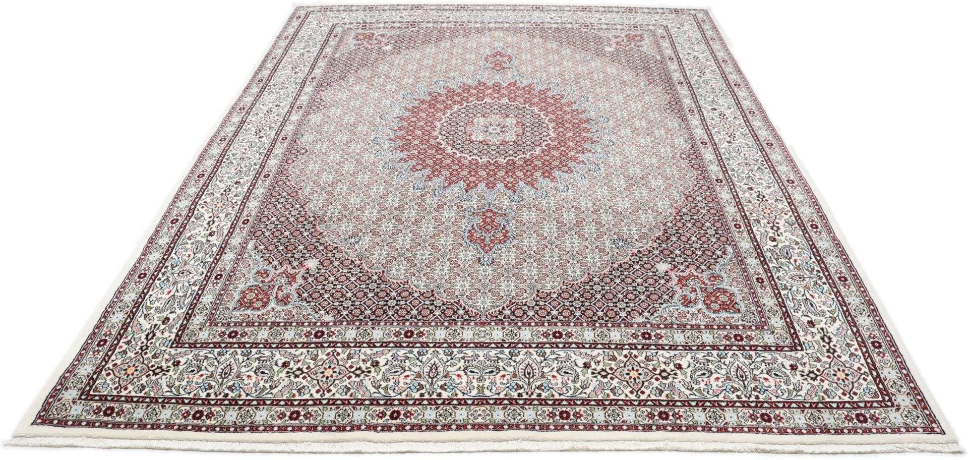 Moud Persian Rug 248 × 348 cm, Wool, hand-knotted