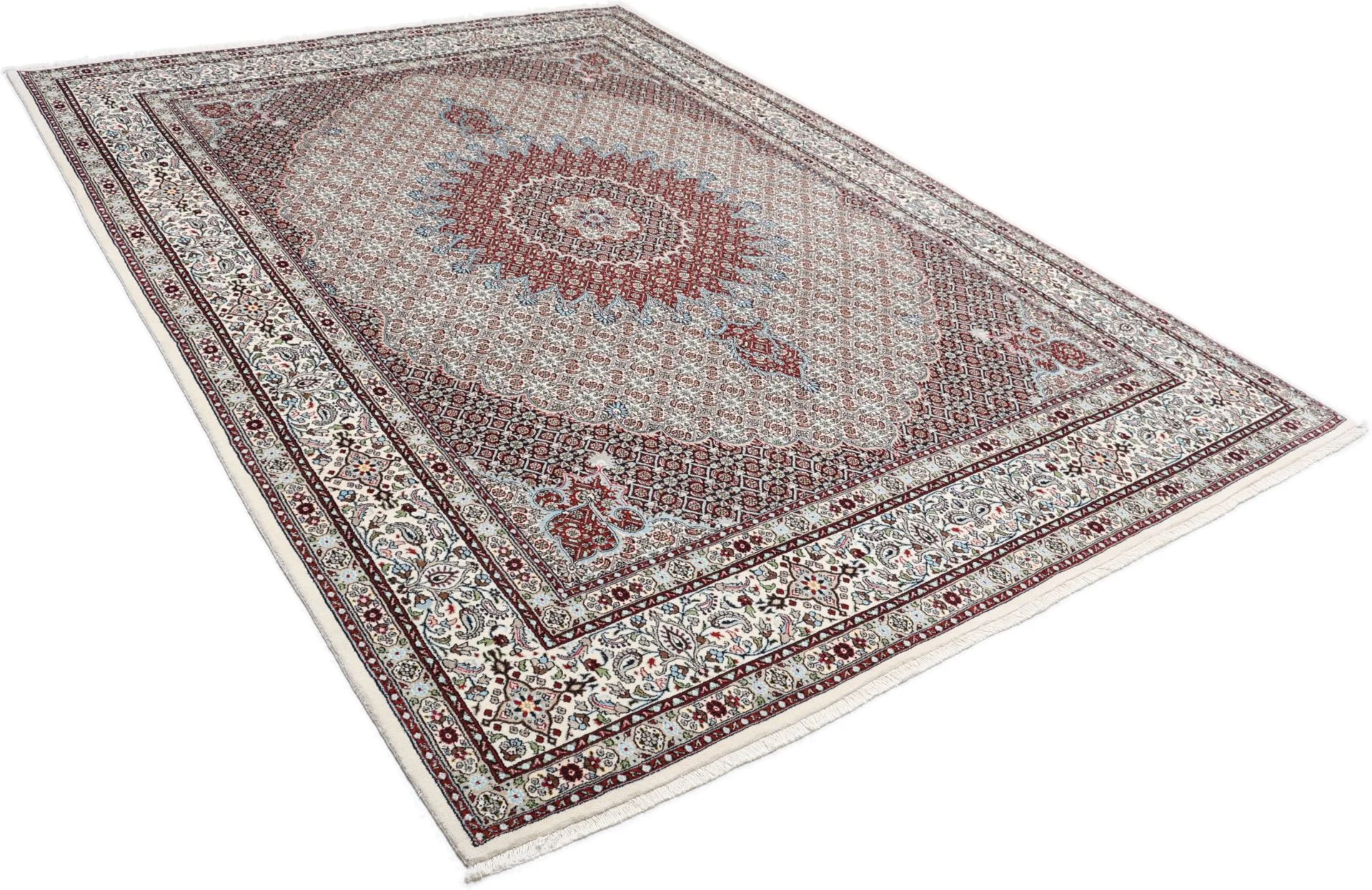 Moud Persian Rug 248 × 348 cm, Wool, hand-knotted