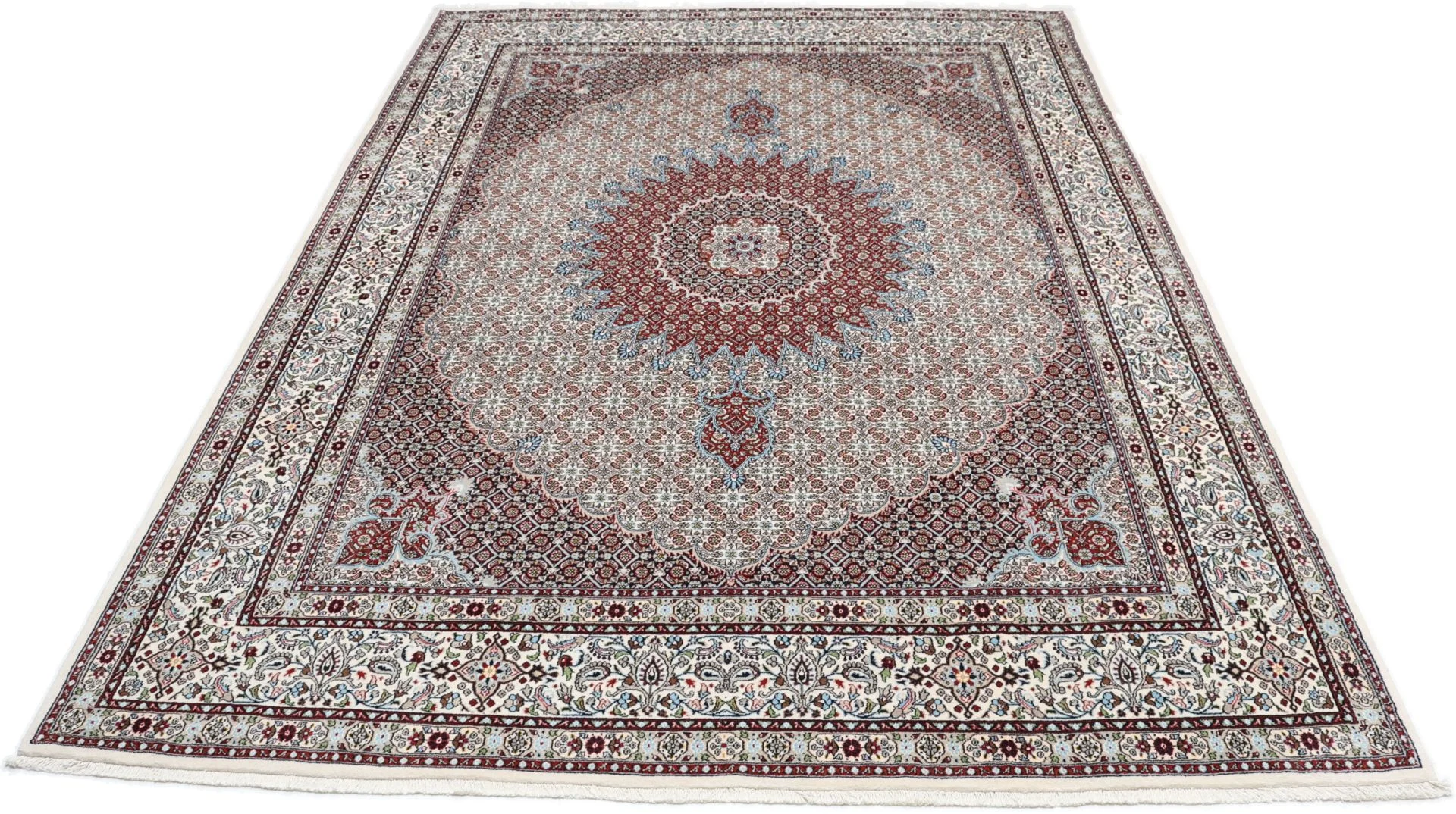 Moud Persian Rug 248 × 348 cm, Wool, hand-knotted