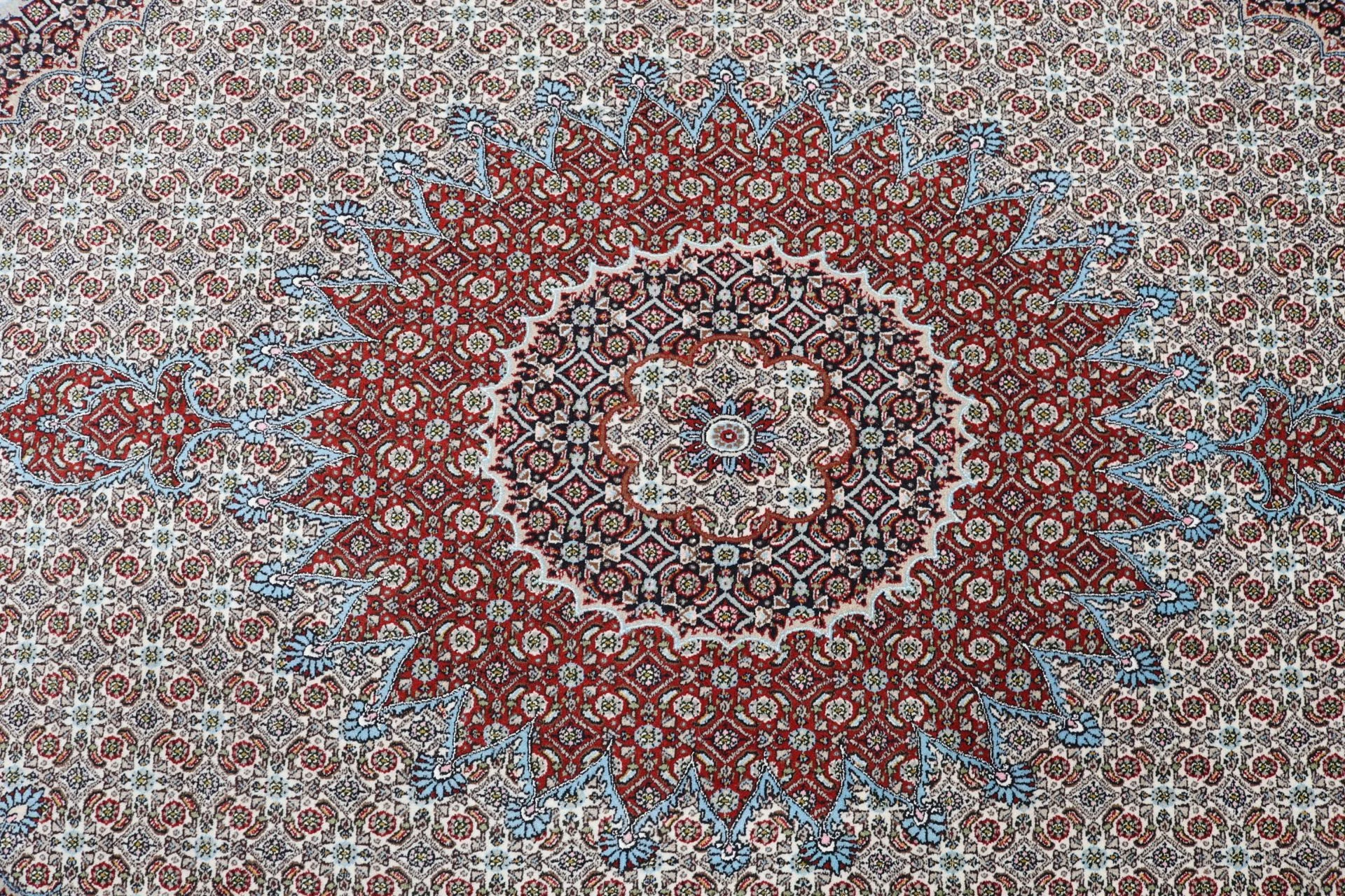 Moud Persian Rug 248 × 348 cm, Wool, hand-knotted