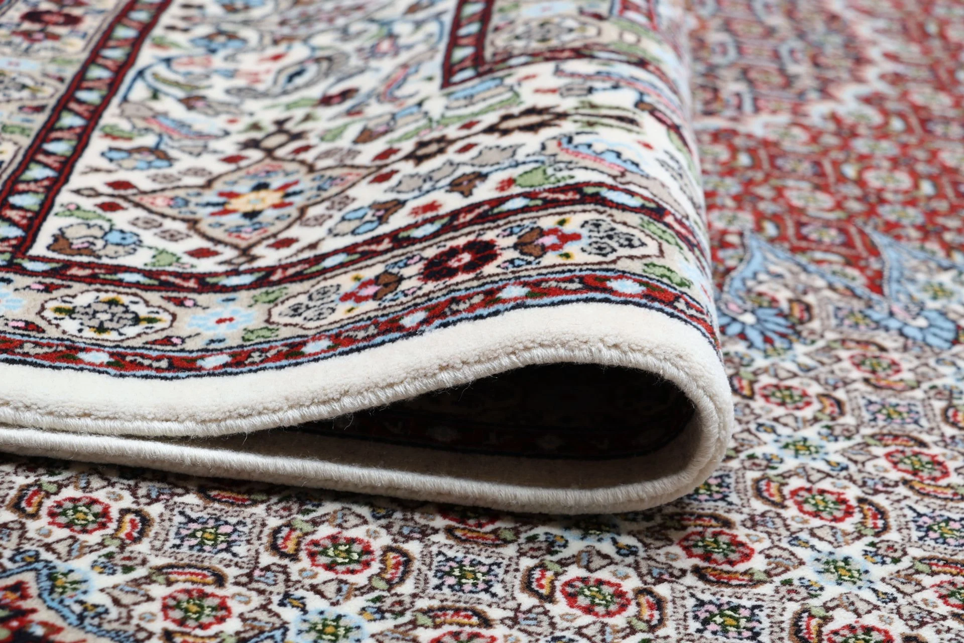 Moud Persian Rug 248 × 348 cm, Wool, hand-knotted