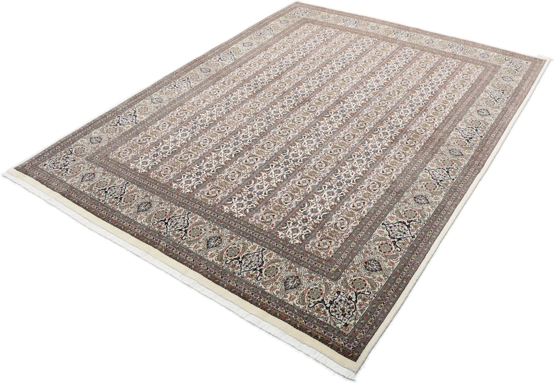 perserteppich-tabriz-193-x-253-cm-schurwolle-seide-handgeknupft-7 Hand-Knotted Wool & Silk Tabriz Persian Rug, 193 × 253 cm