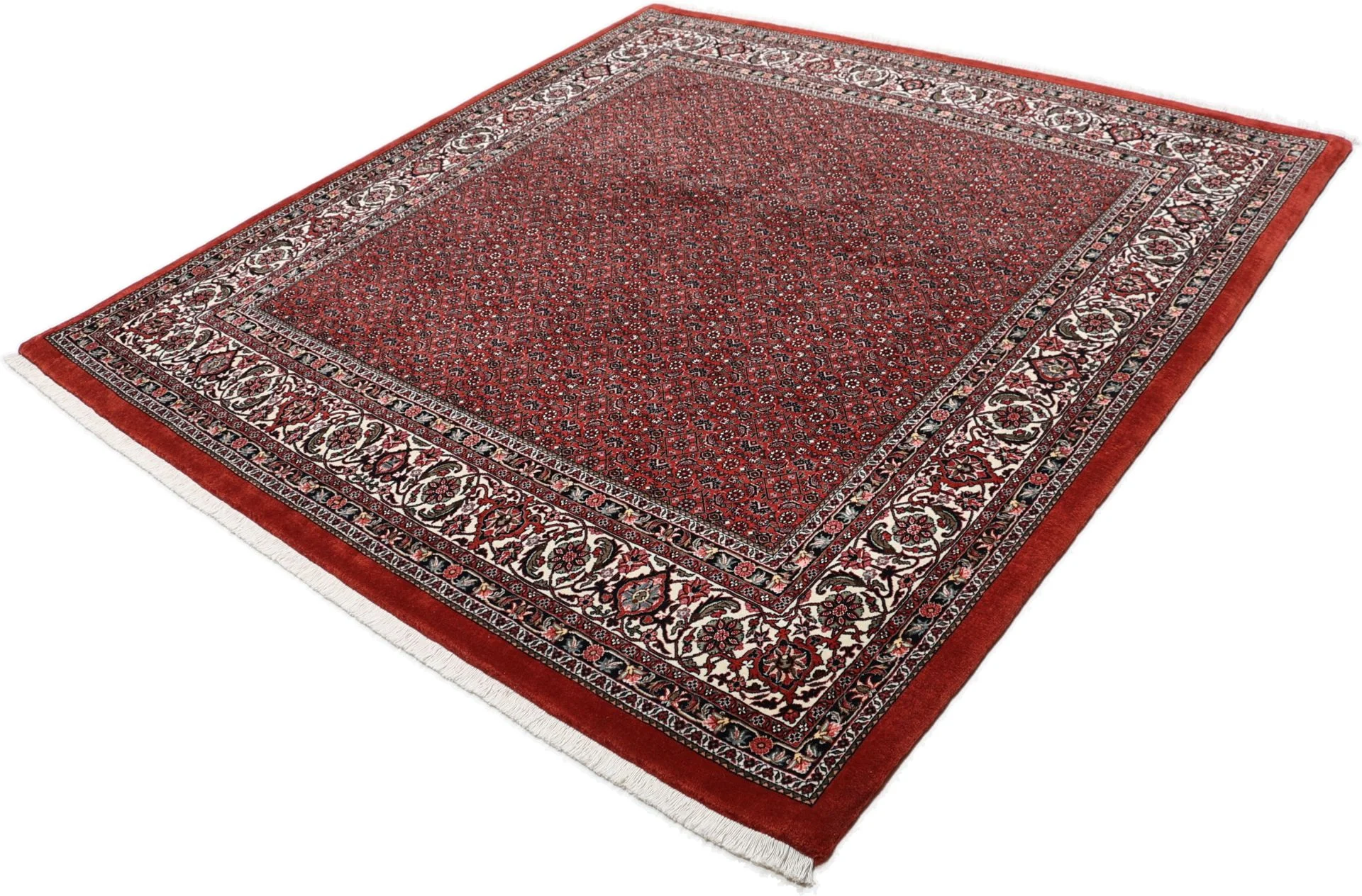 perserteppich-bidjar-210-x-220-cm-schurwolle-handgeknupft-15 Hand-Knotted Wool Bijar Persian Rug, 210 × 220 cm