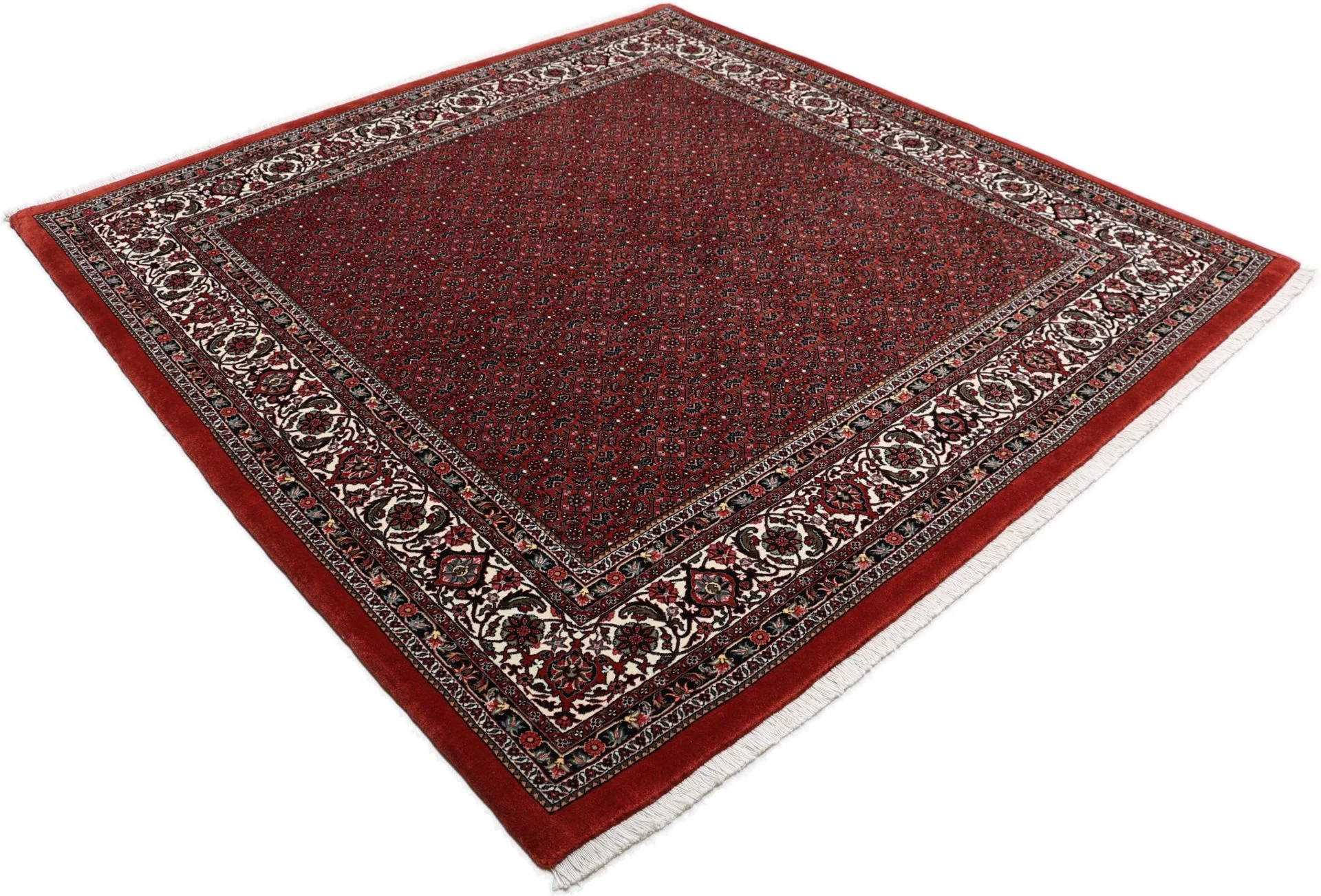 perserteppich-bidjar-210-x-220-cm-schurwolle-handgeknupft-18 Hand-Knotted Wool Bijar Persian Rug, 210 × 220 cm