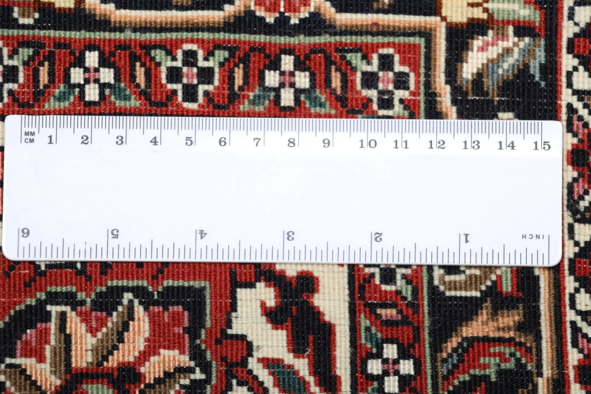 perserteppich-bidjar-210-x-220-cm-schurwolle-handgeknupft-30 Hand-Knotted Wool Bijar Persian Rug, 210 × 220 cm