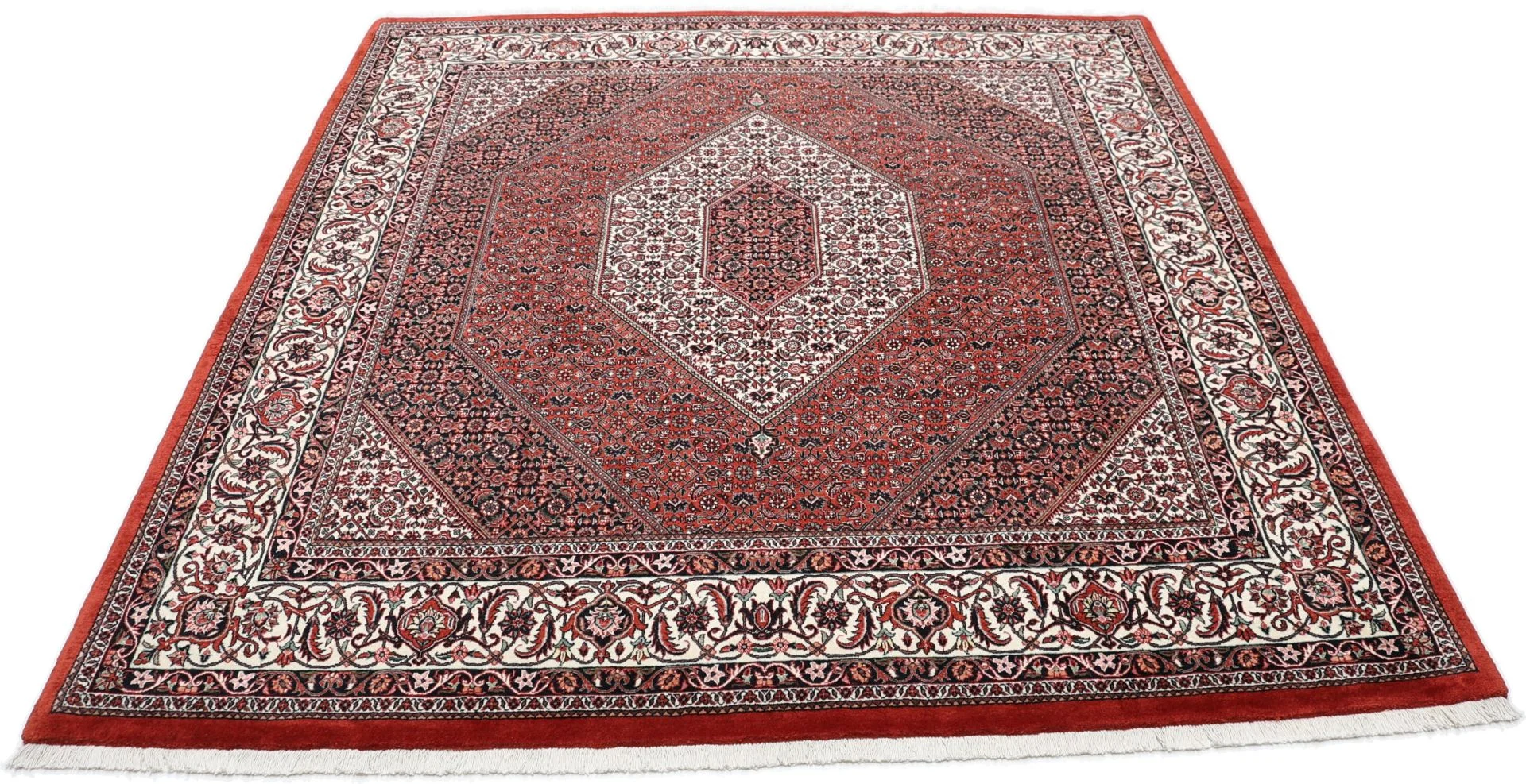 perserteppich-bidjar-200-x-213-cm-schurwolle-seide-handgeknupft-10 Bijar Persian Rug — hand-knotted, 200 × 213 cm, Wool & Silk