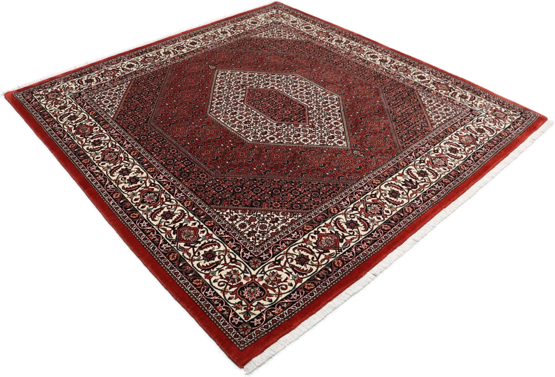 perserteppich-bidjar-200-x-213-cm-schurwolle-seide-handgeknupft-17 Bijar Persian Rug — hand-knotted, 200 × 213 cm, Wool & Silk