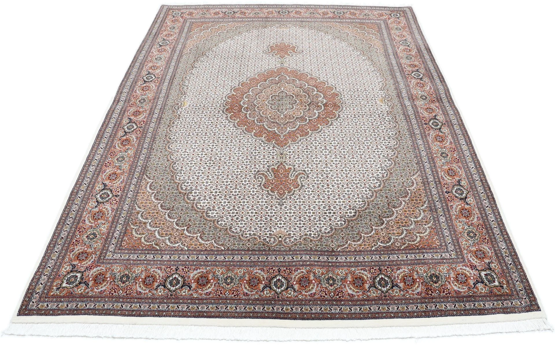 Tabriz Persian Rug 172 × 250 cm, Wool & Silk, hand-knotted