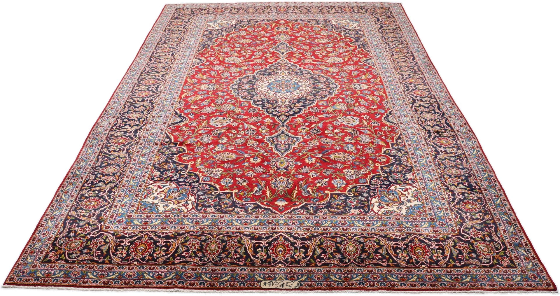 Kashan Persian Rug 260 × 380 cm, Wool, hand-knotted