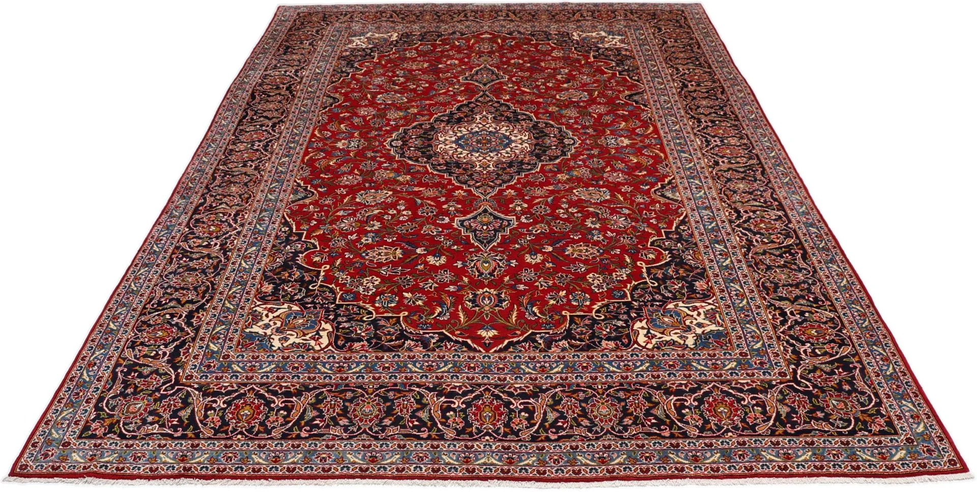 Kashan Persian Rug 260 × 380 cm, Wool, hand-knotted