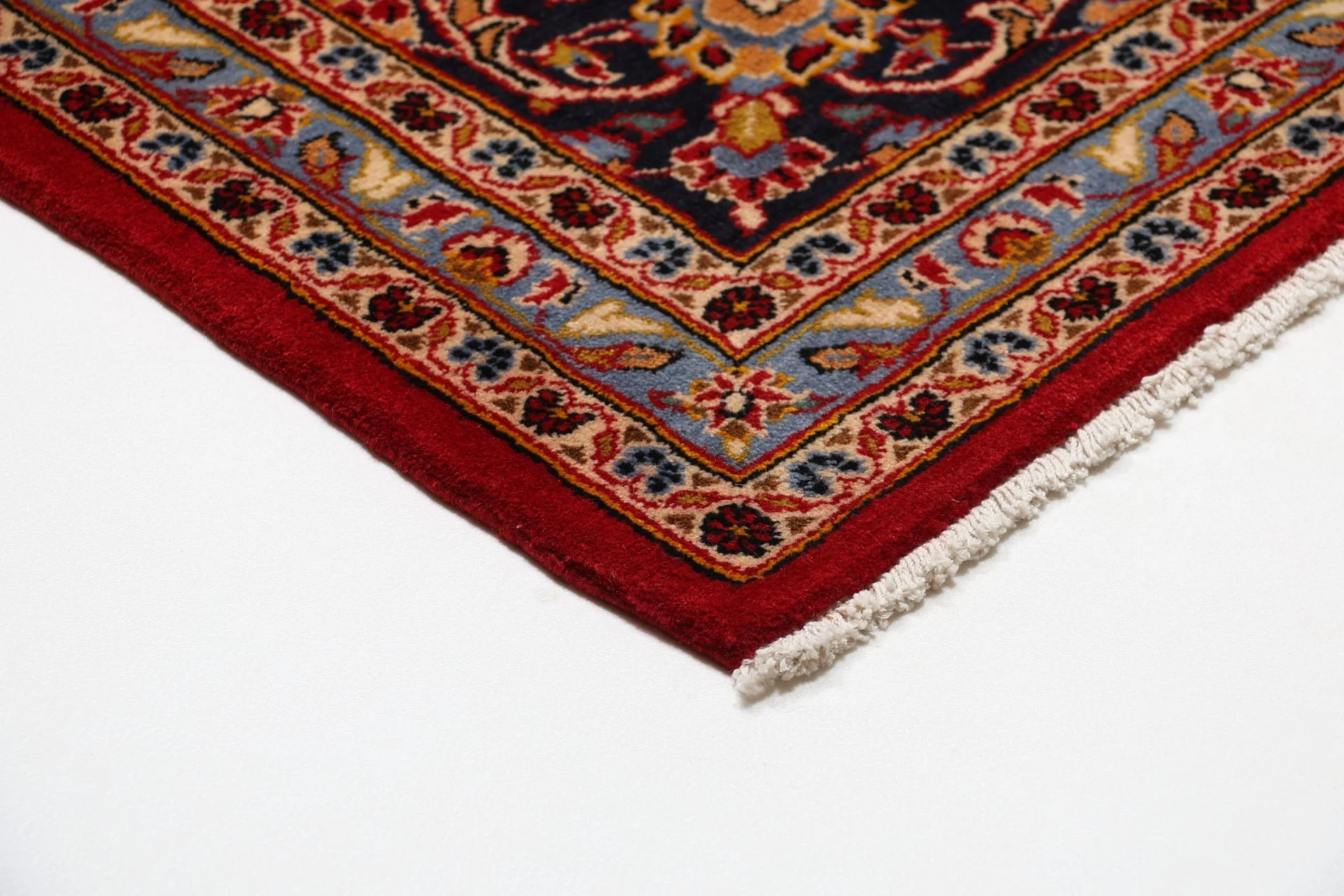 Kashan Persian Rug 253 × 385 cm, Wool, hand-knotted