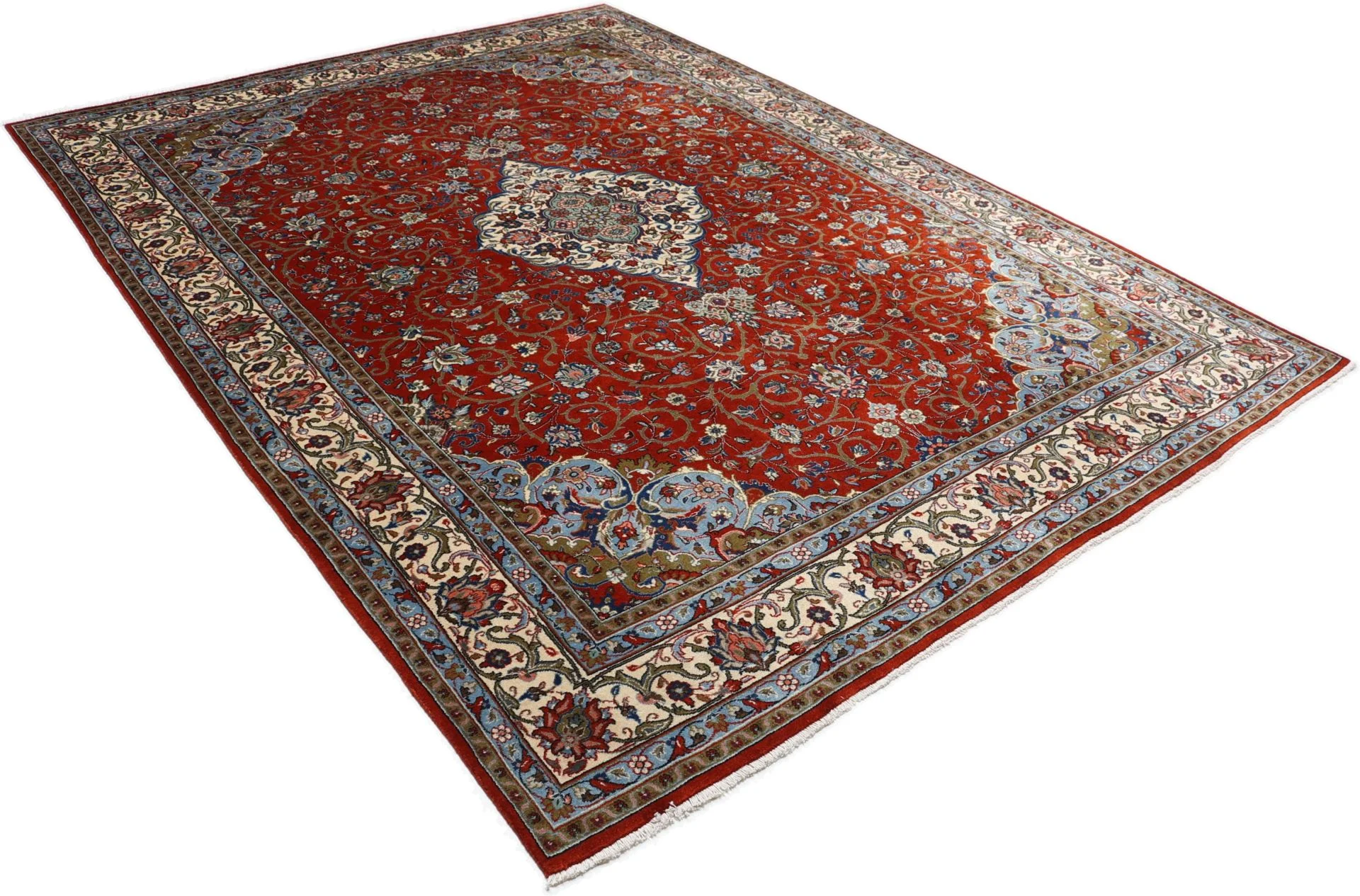perserteppich-sarough-250-x-340-cm-schurwolle-handgeknupft-25 Hand-Knotted Wool Sarouk Persian Rug, 250 × 340 cm