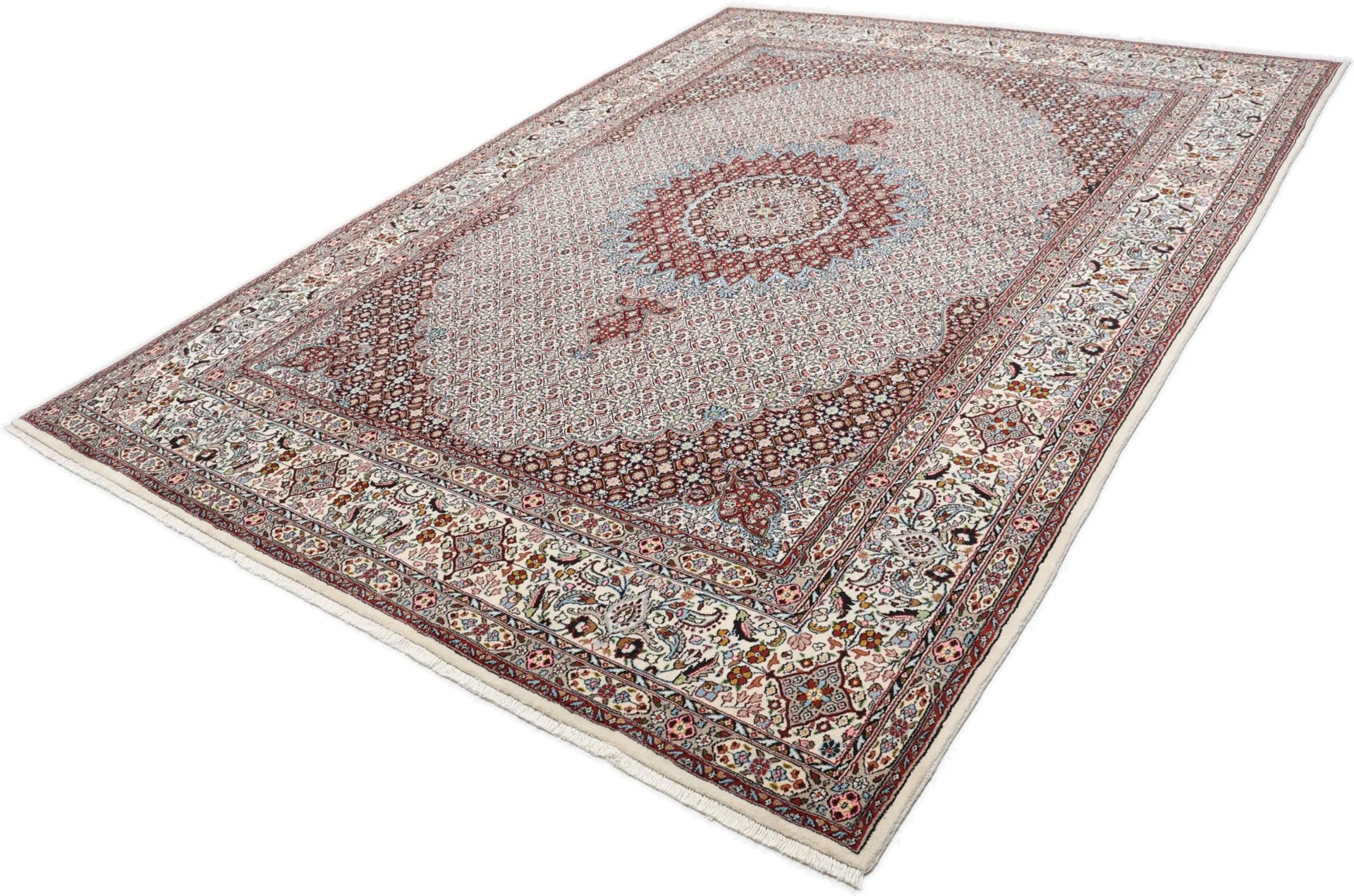 Moud Persian Rug — hand-knotted, 250 × 345 cm, Wool