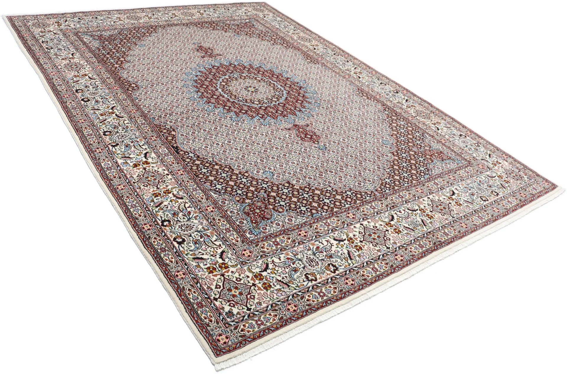 Moud Persian Rug — hand-knotted, 250 × 345 cm, Wool