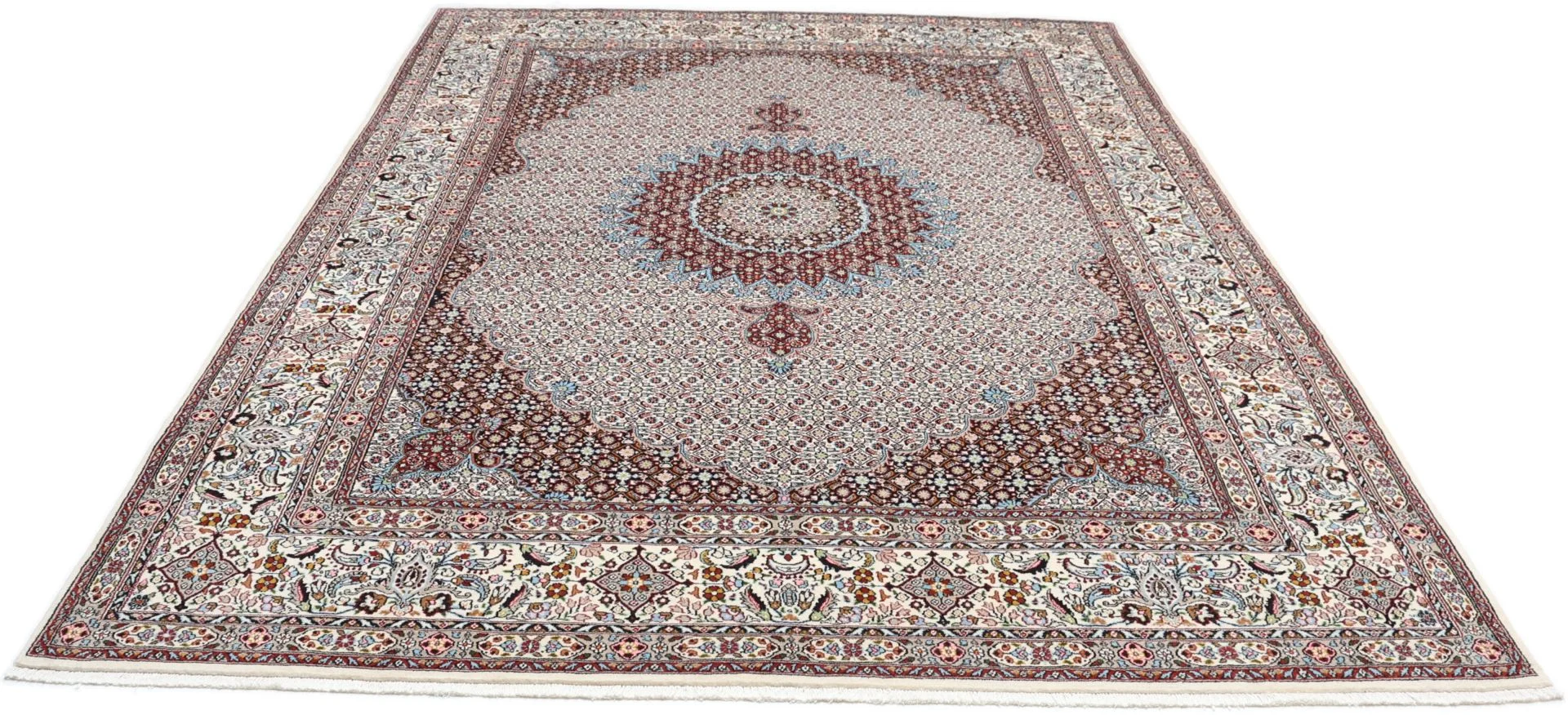 Moud Persian Rug — hand-knotted, 250 × 345 cm, Wool