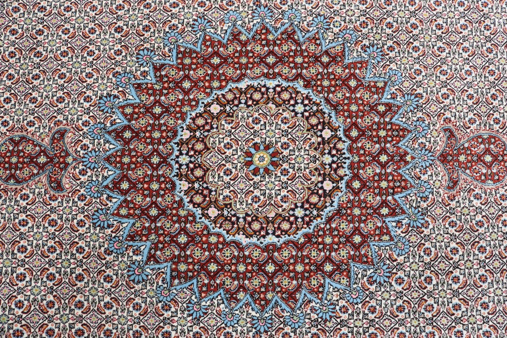 Moud Persian Rug — hand-knotted, 250 × 345 cm, Wool
