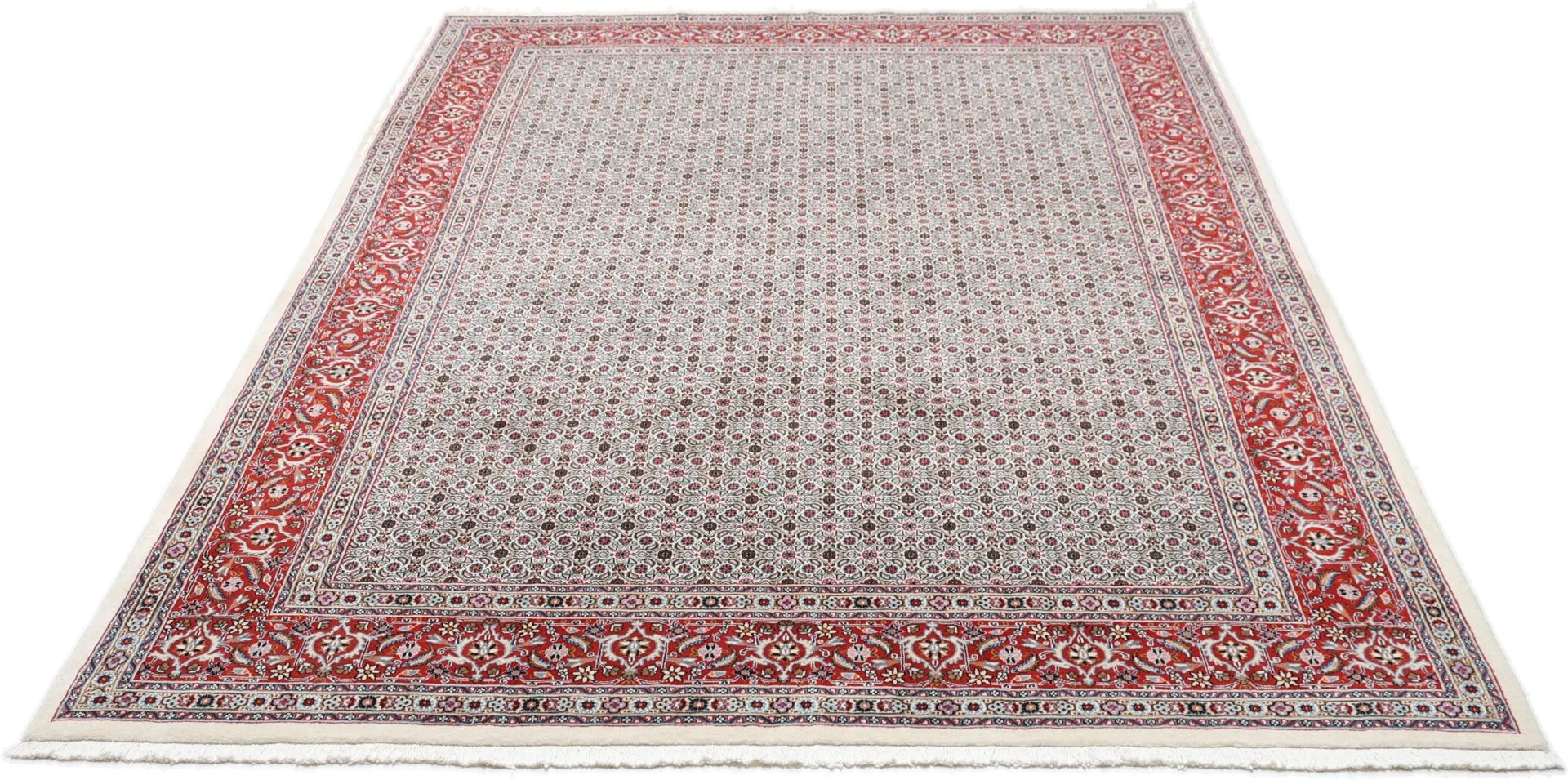 Moud Persian Rug — hand-knotted, 247 × 350 cm, Wool