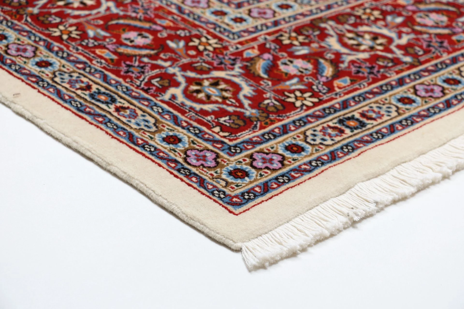 Moud Persian Rug — hand-knotted, 247 × 350 cm, Wool