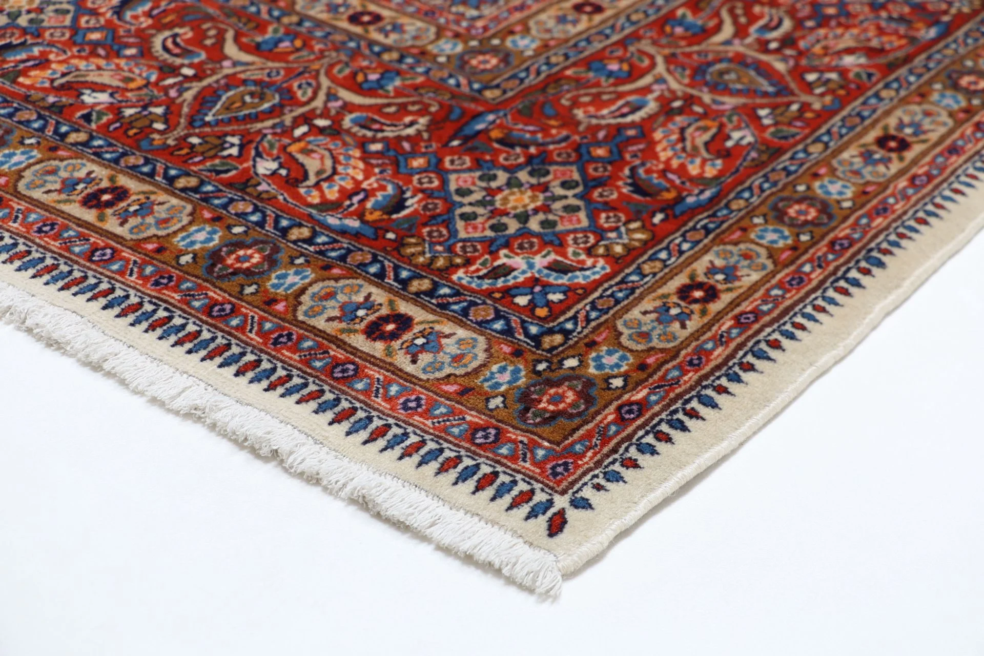 Moud Persian Rug 258 × 340 cm, Wool, hand-knotted