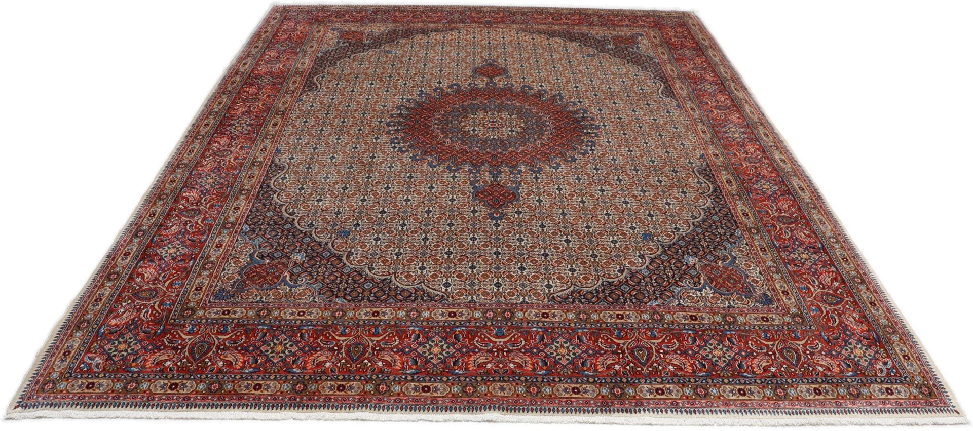Moud Persian Rug 258 × 340 cm, Wool, hand-knotted