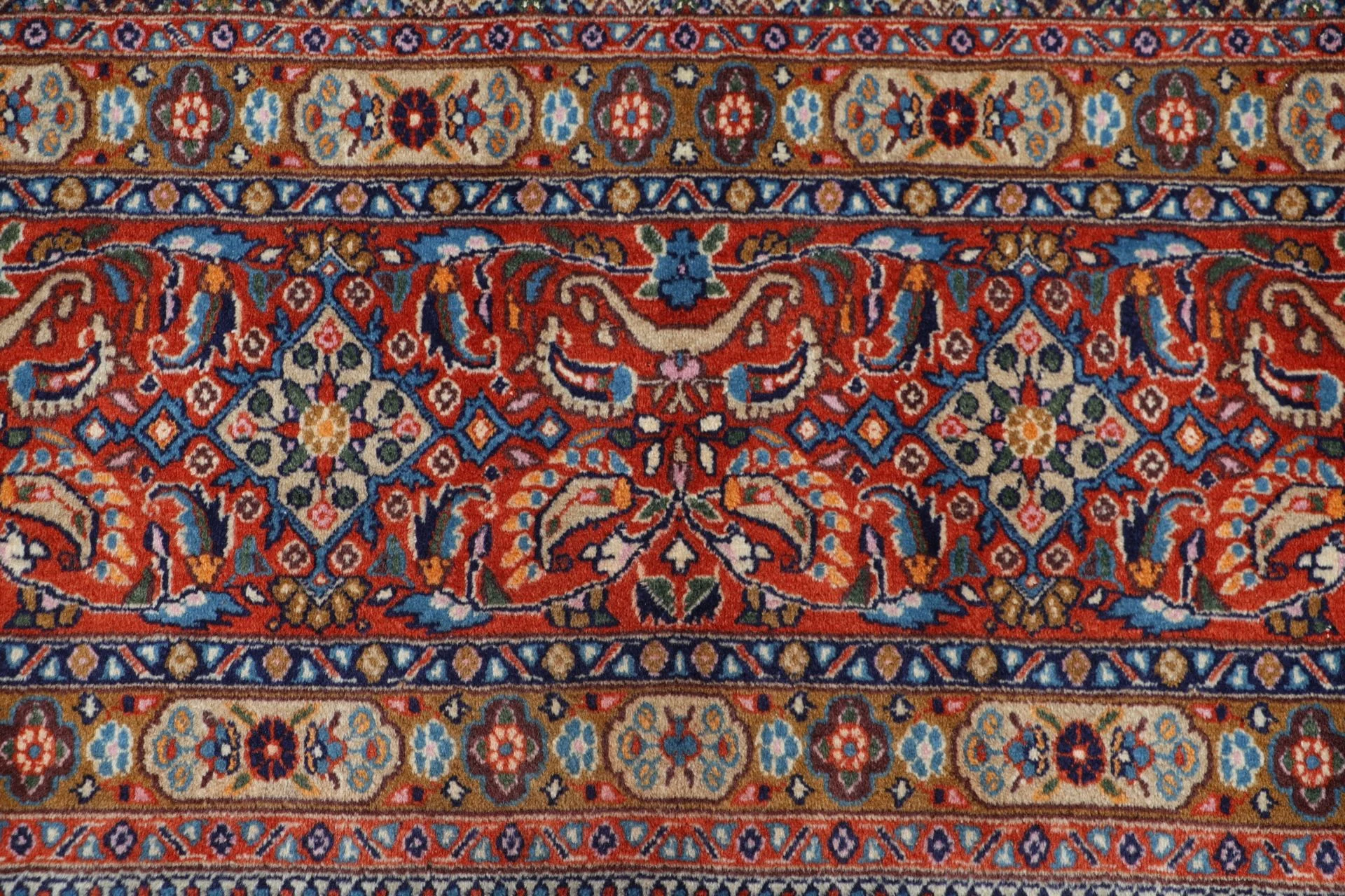 Moud Persian Rug 258 × 340 cm, Wool, hand-knotted