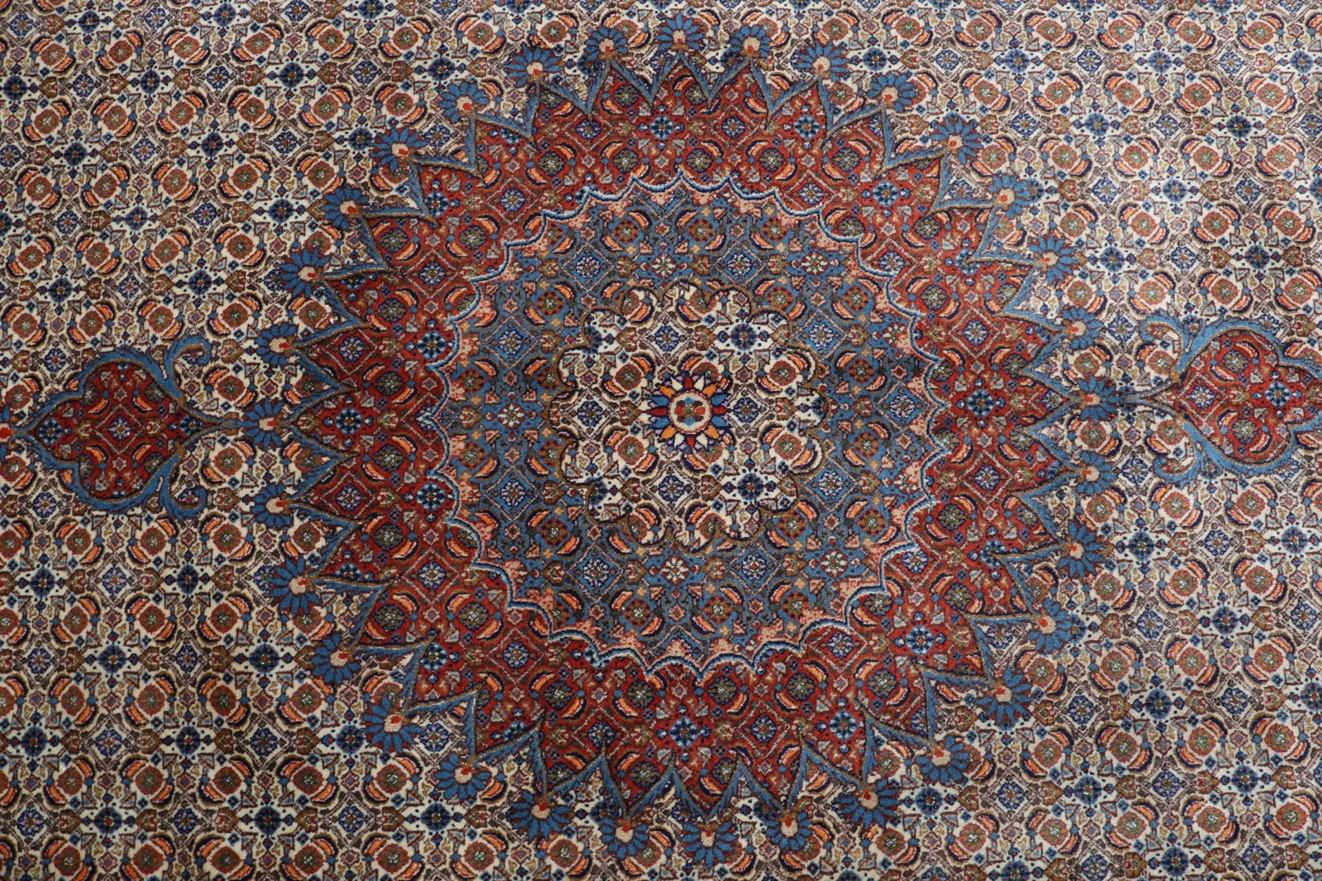 Moud Persian Rug 258 × 340 cm, Wool, hand-knotted