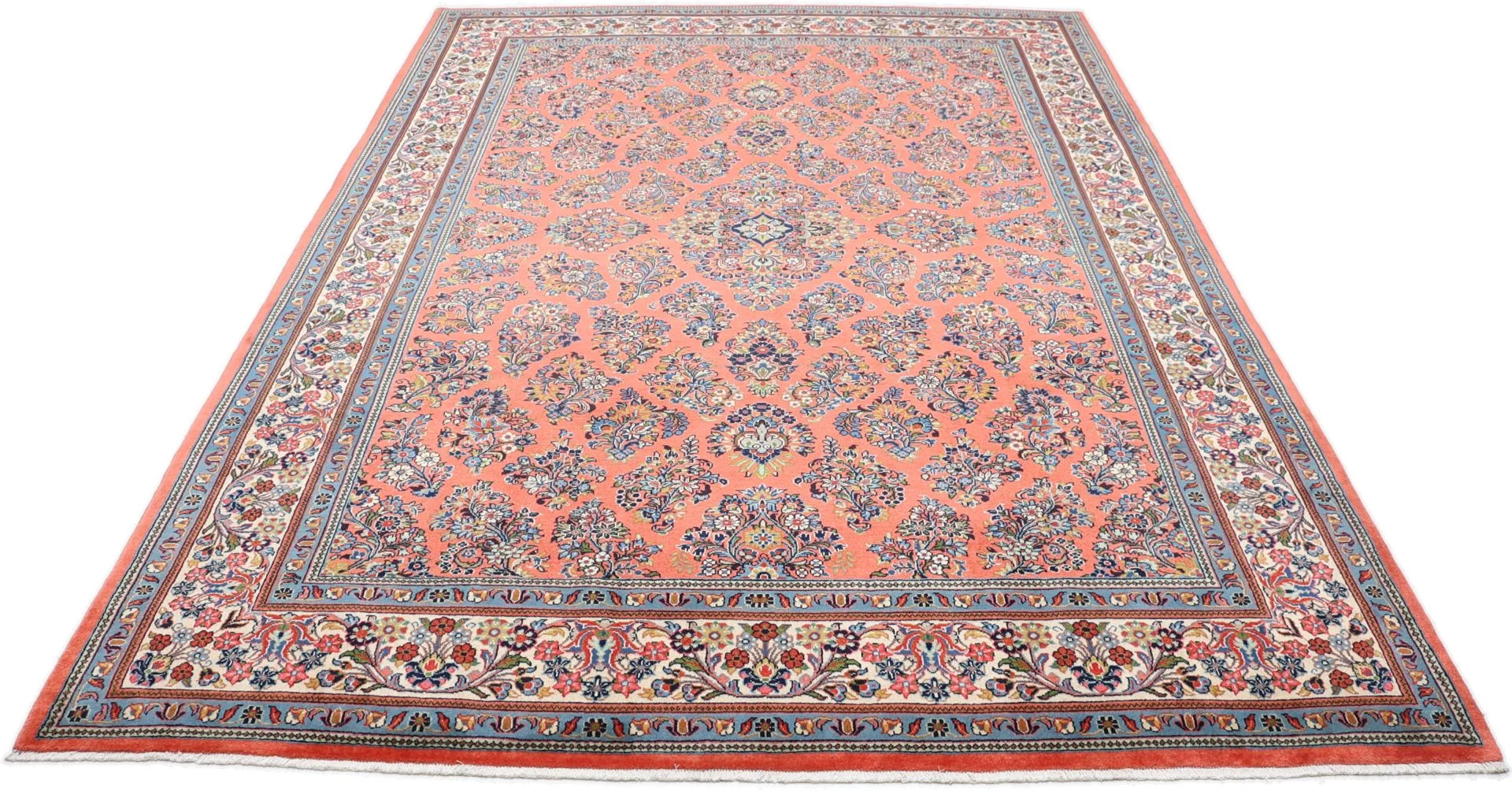 Sarouk Persian Rug — hand-knotted, 247 × 350 cm, Wool