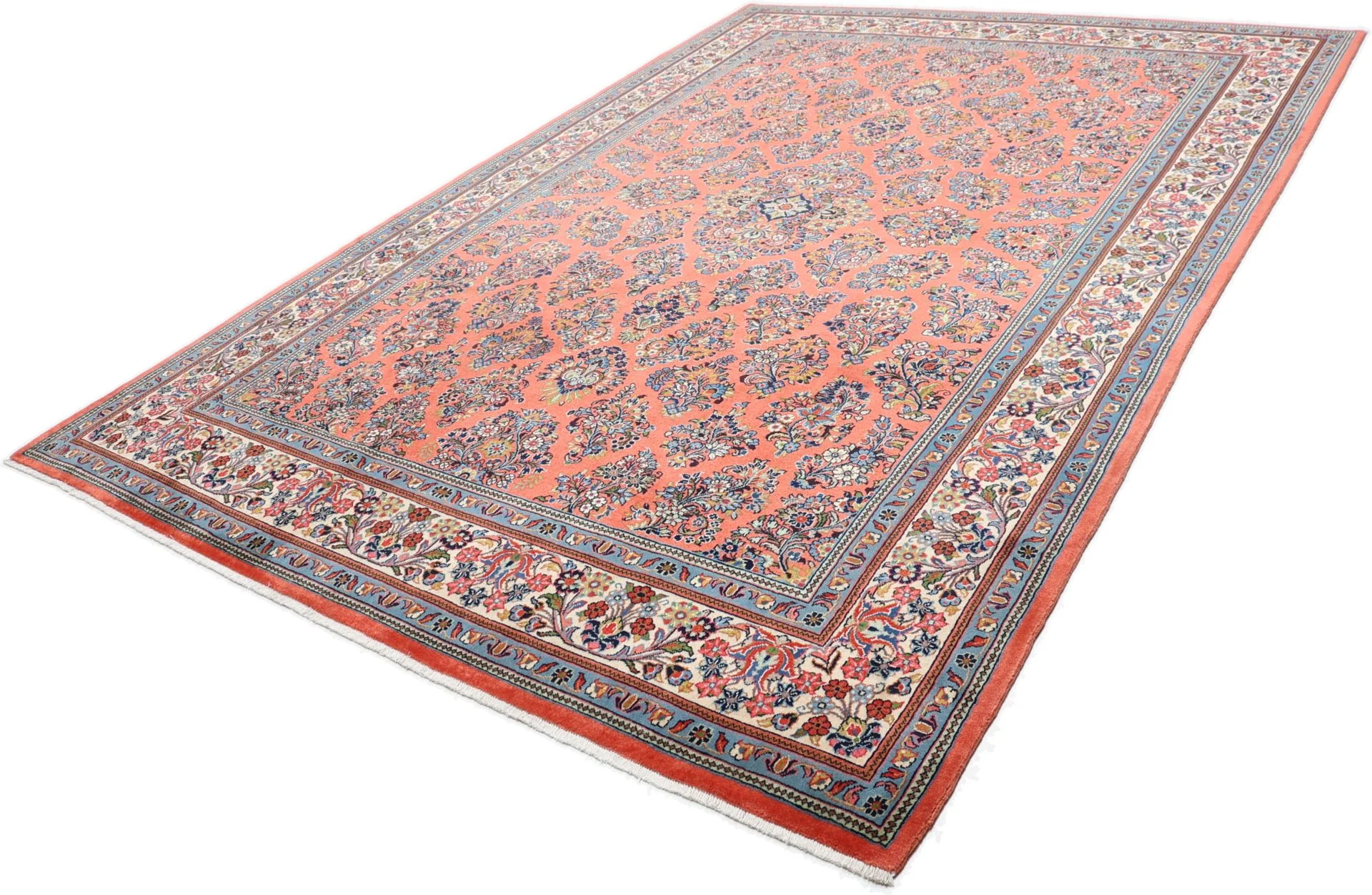 Sarouk Persian Rug — hand-knotted, 247 × 350 cm, Wool