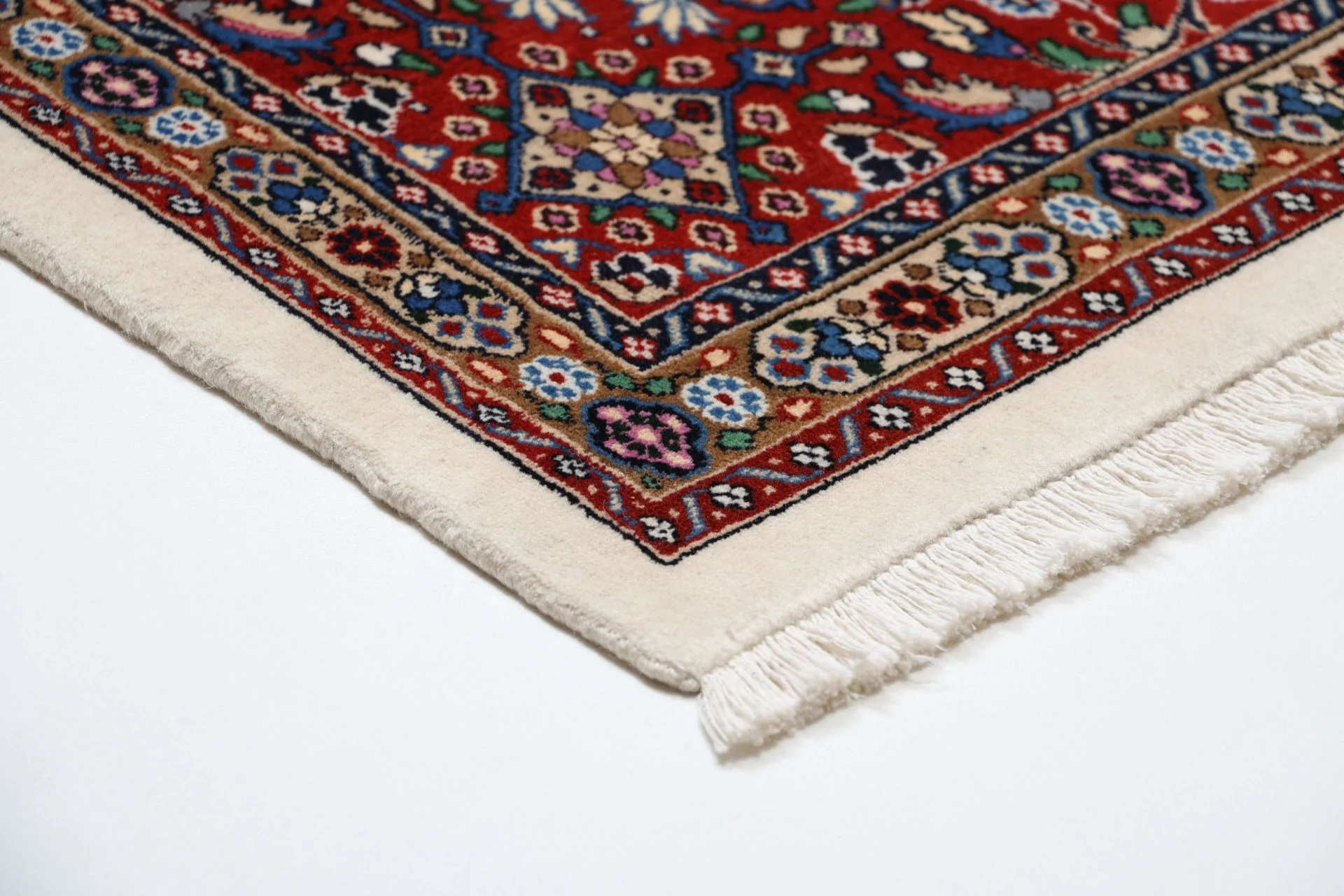 Moud Persian Rug — hand-knotted, 250 × 295 cm, Wool
