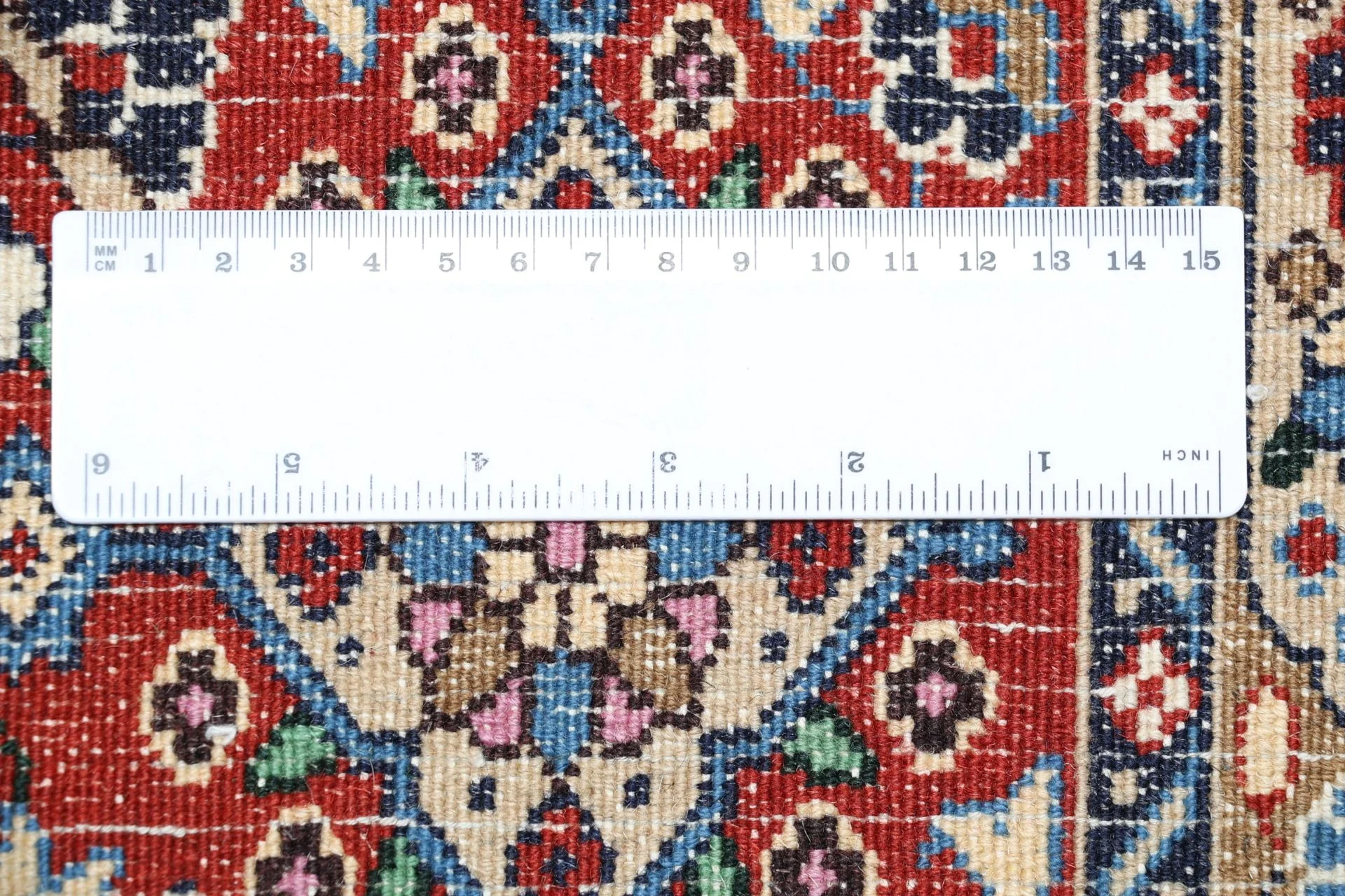 Moud Persian Rug — hand-knotted, 250 × 295 cm, Wool