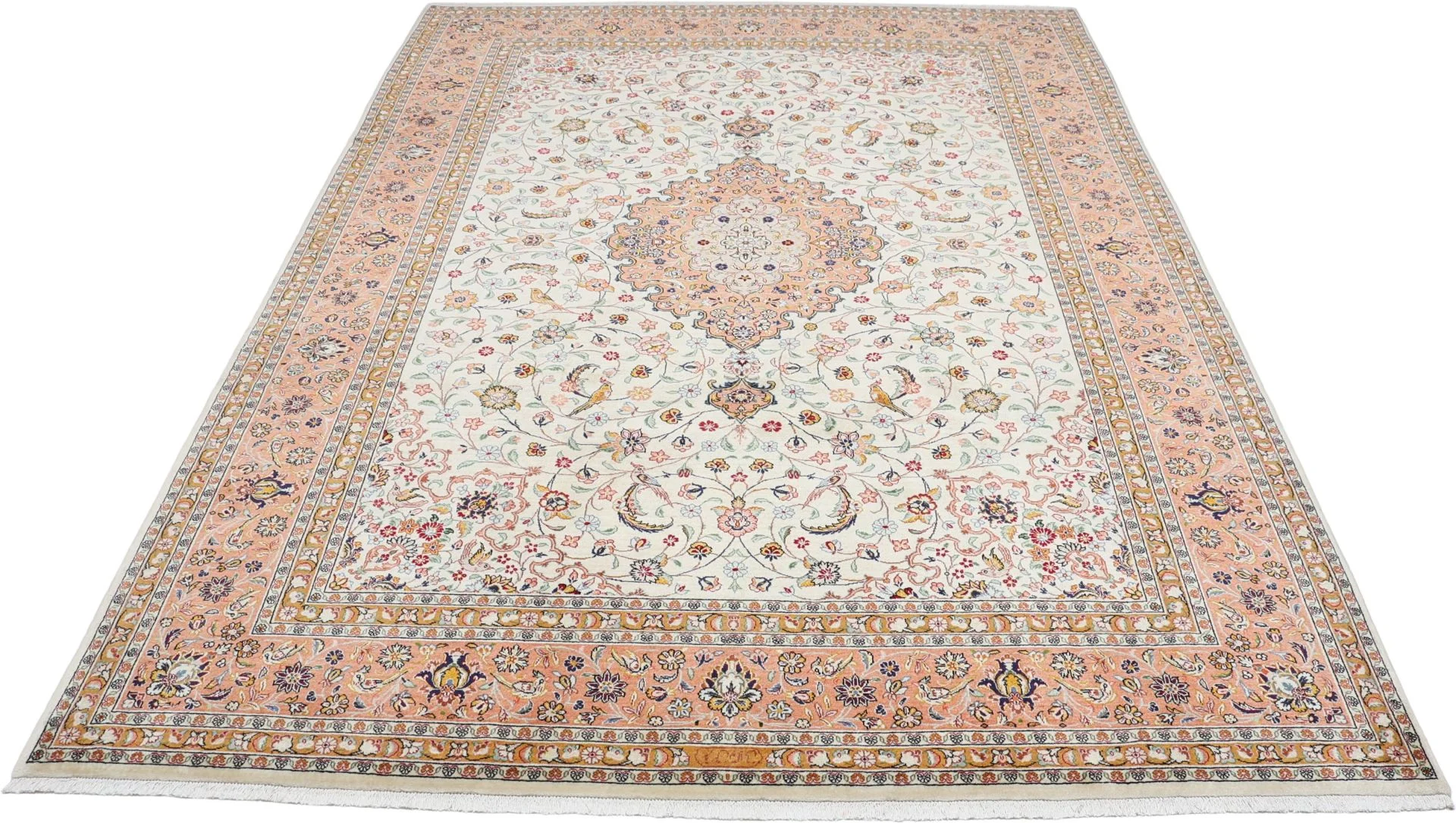 Qom Persian Rug 250 × 345 cm, Wool, hand-knotted