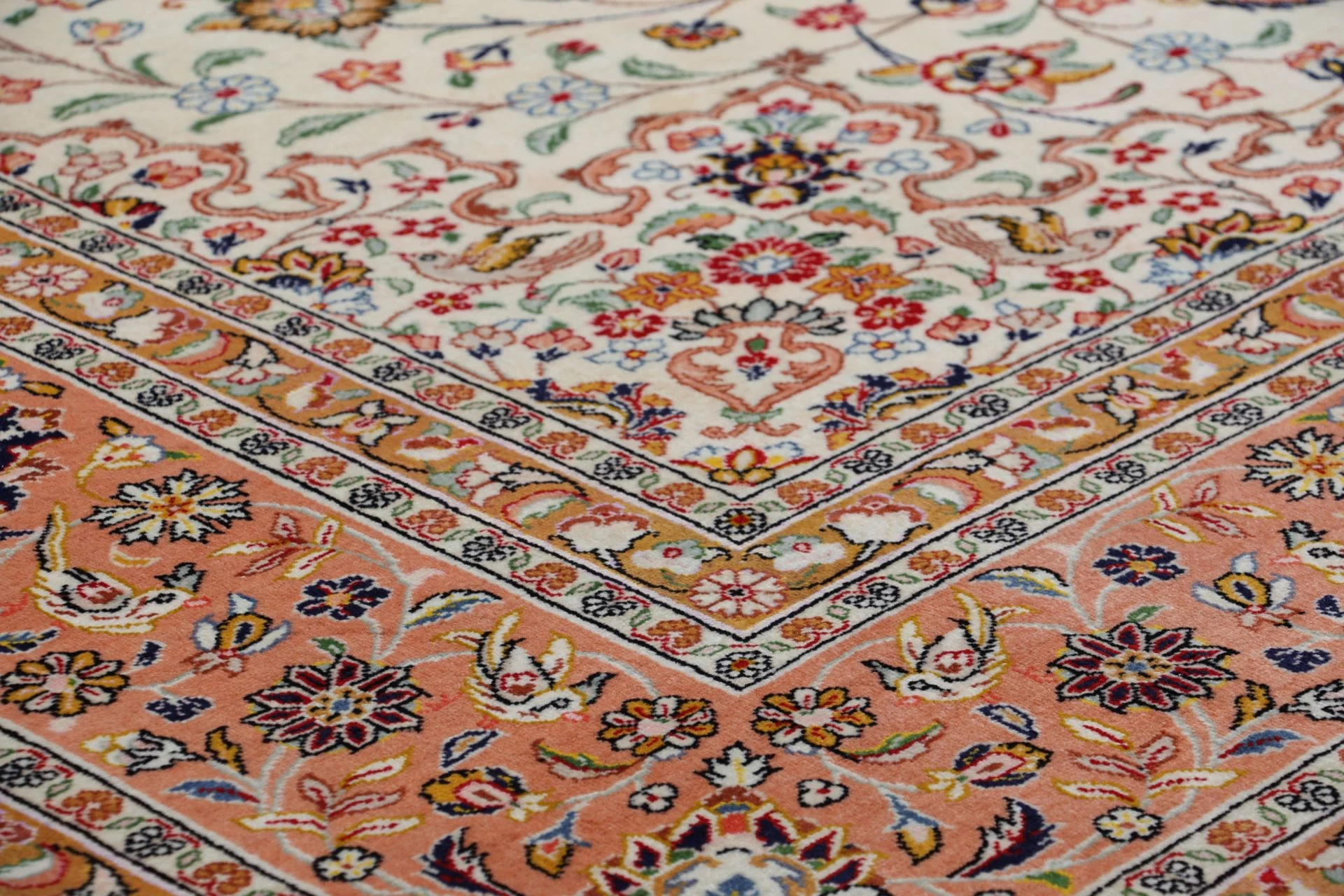 Qom Persian Rug 250 × 345 cm, Wool, hand-knotted