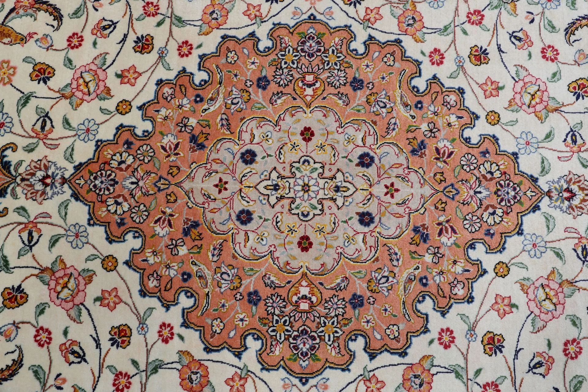 Qom Persian Rug 250 × 345 cm, Wool, hand-knotted