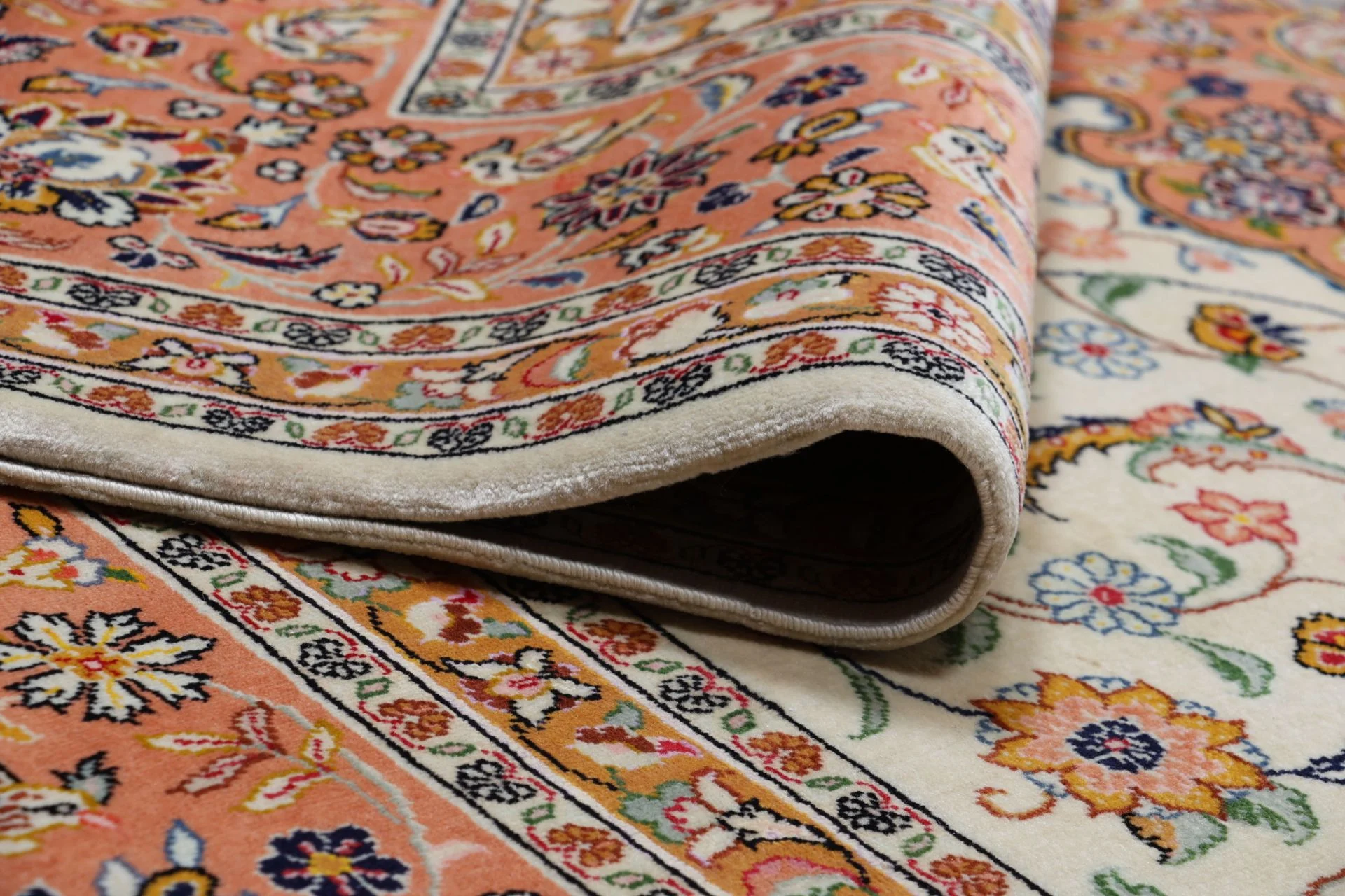 Qom Persian Rug 250 × 345 cm, Wool, hand-knotted