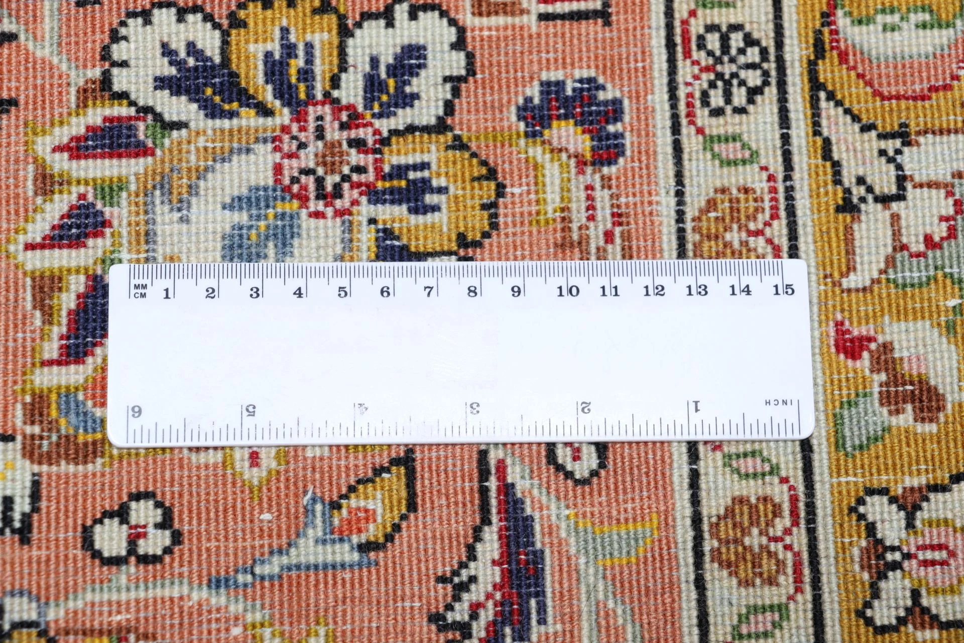 Qom Persian Rug 250 × 345 cm, Wool, hand-knotted